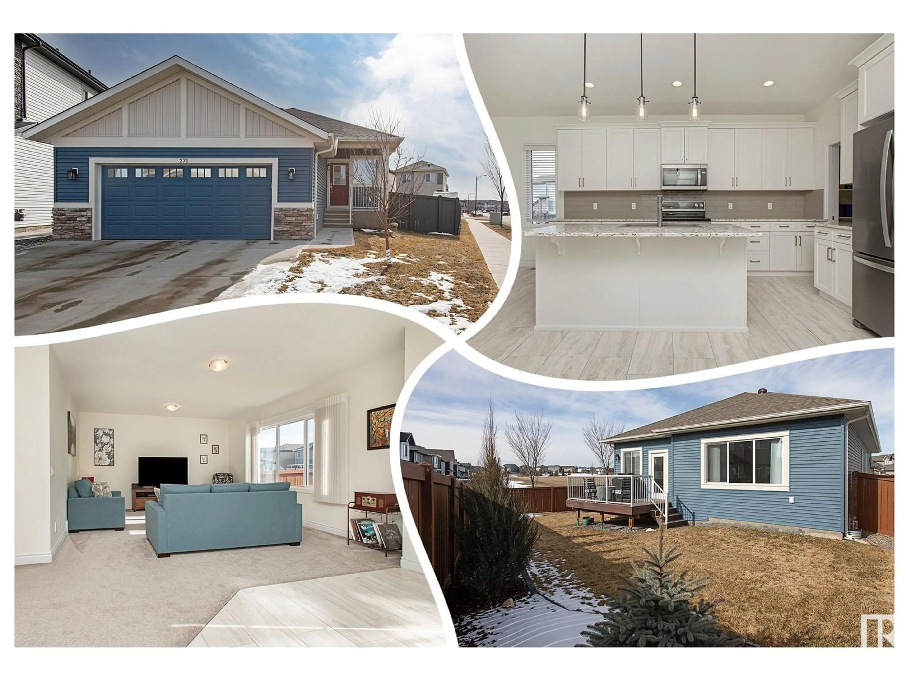 Home with vinyl exterior material, street for 271 CY BECKER BV, Edmonton Alberta T5Y3R6