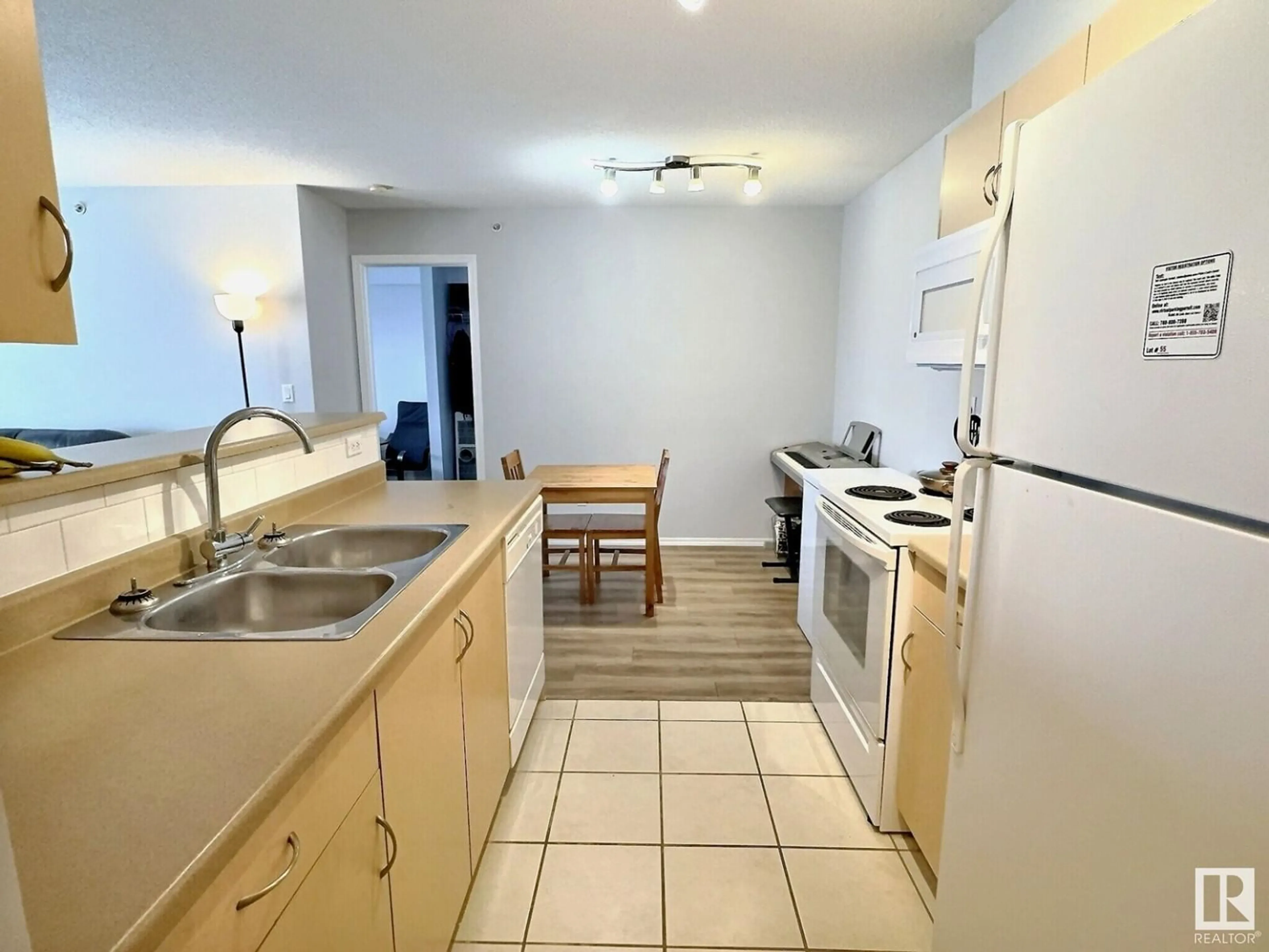 Standard kitchen, unknown for #417 - 17003 67 AV, Edmonton Alberta T5T6Y5