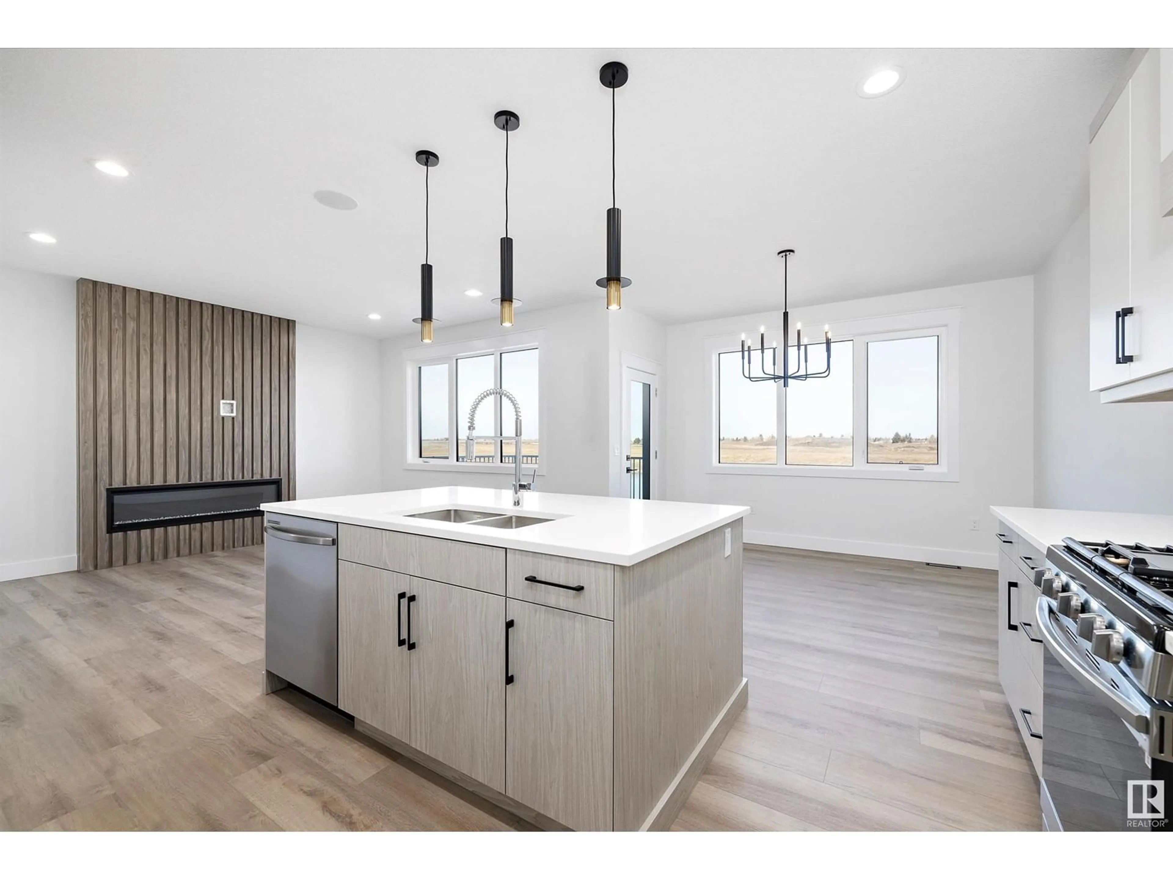 Open concept kitchen, unknown for 10232 92A AV, Morinville Alberta T8R1P7