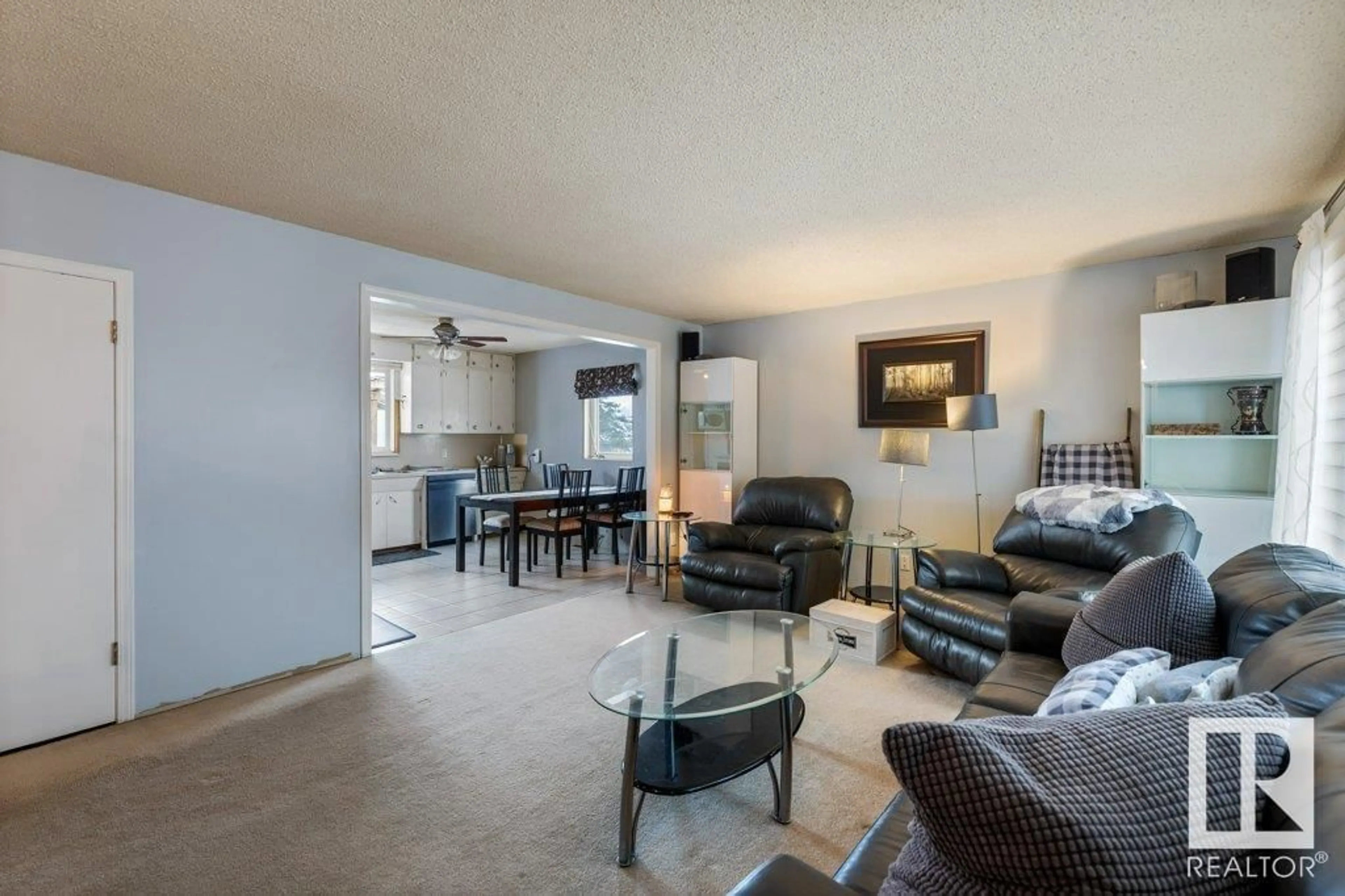 Living room with furniture, unknown for 4905 51 ST, Busby Alberta T0G0H0