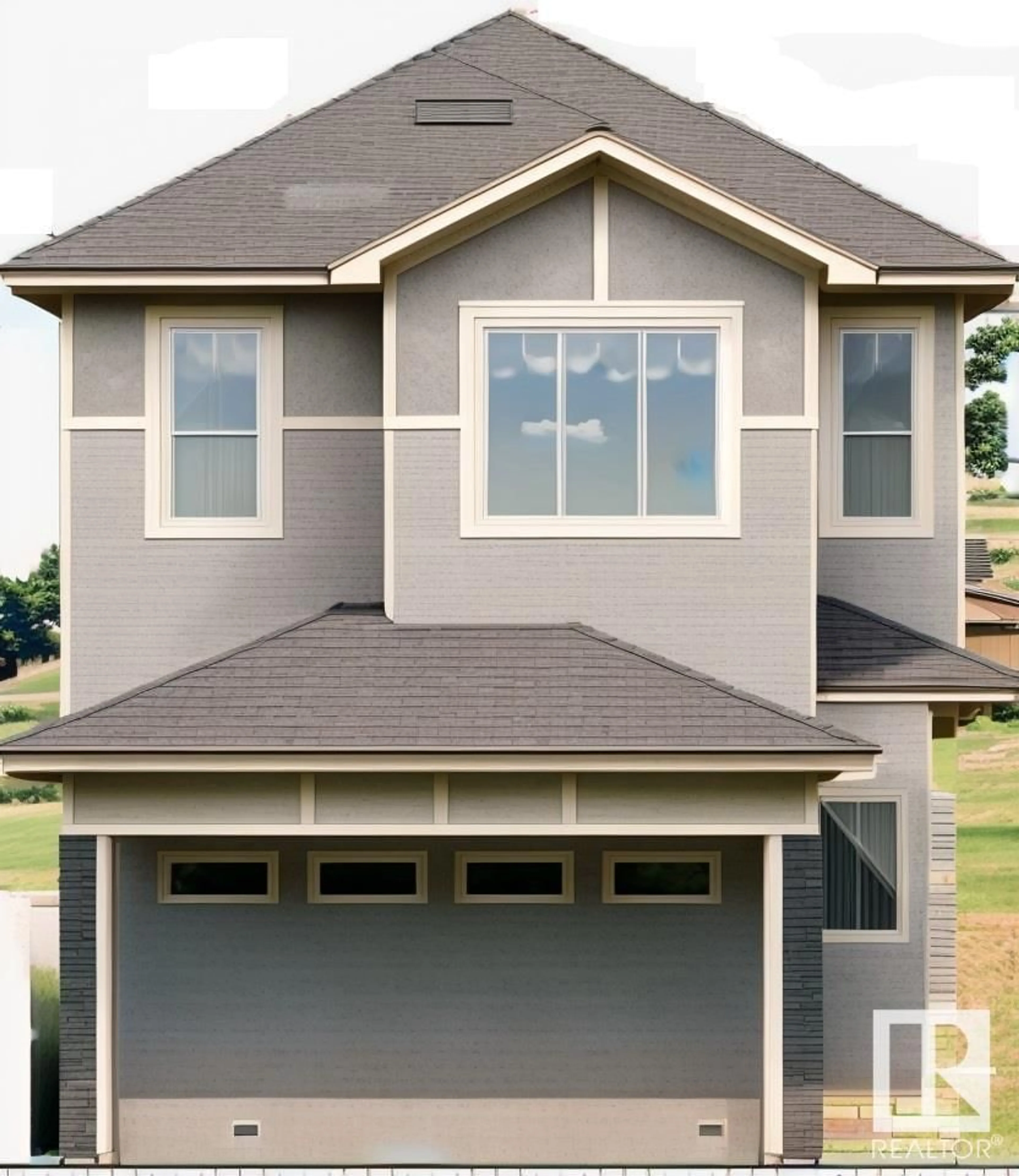 Home with vinyl exterior material, street for 37 MEADOWGROVE LANE, Spruce Grove Alberta T7X0W2