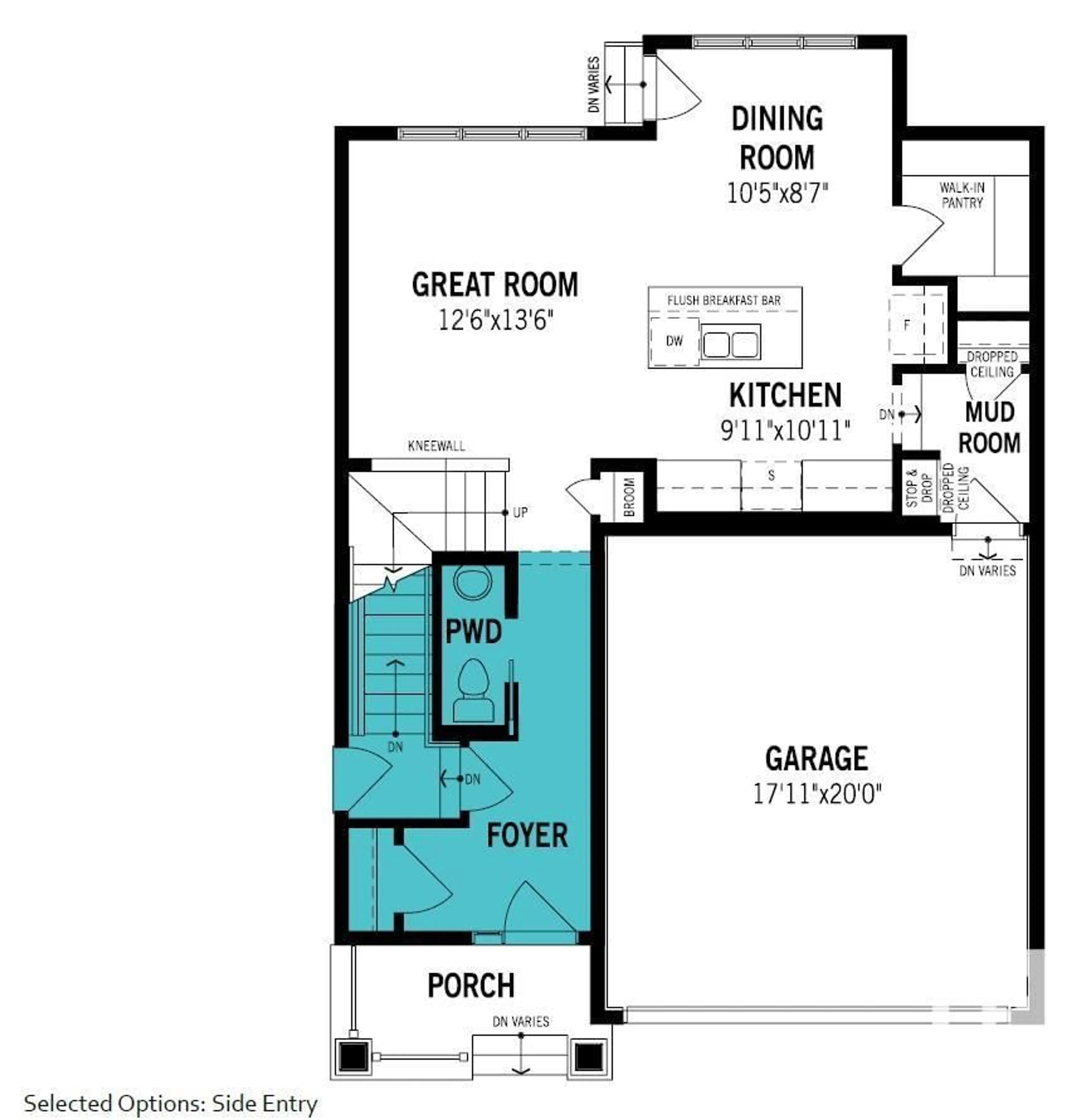 Floor plan for 2112 209 ST NW, Edmonton Alberta T6M2X6