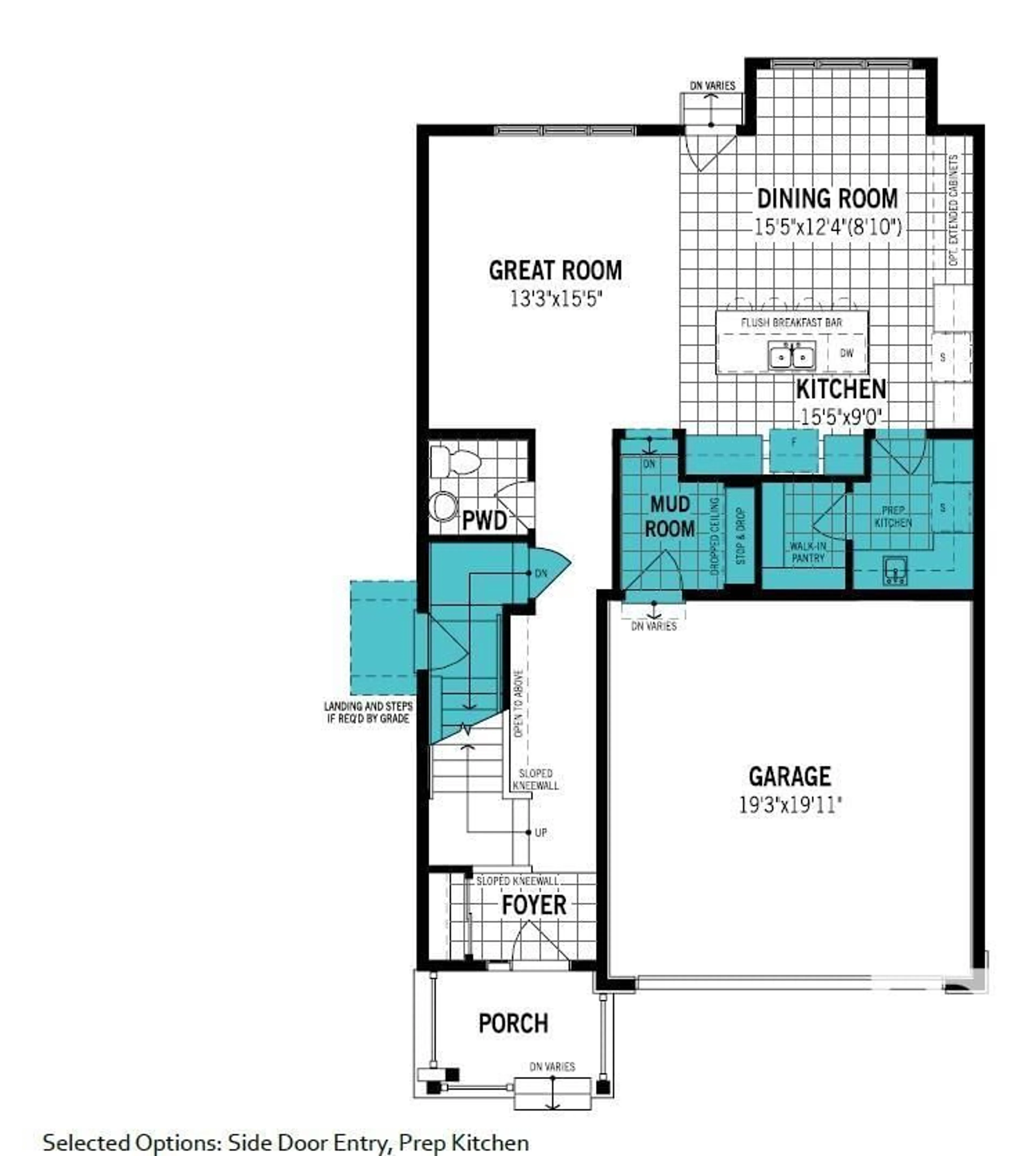 Floor plan for NW - 2116 209 ST, Edmonton Alberta T6M2X6