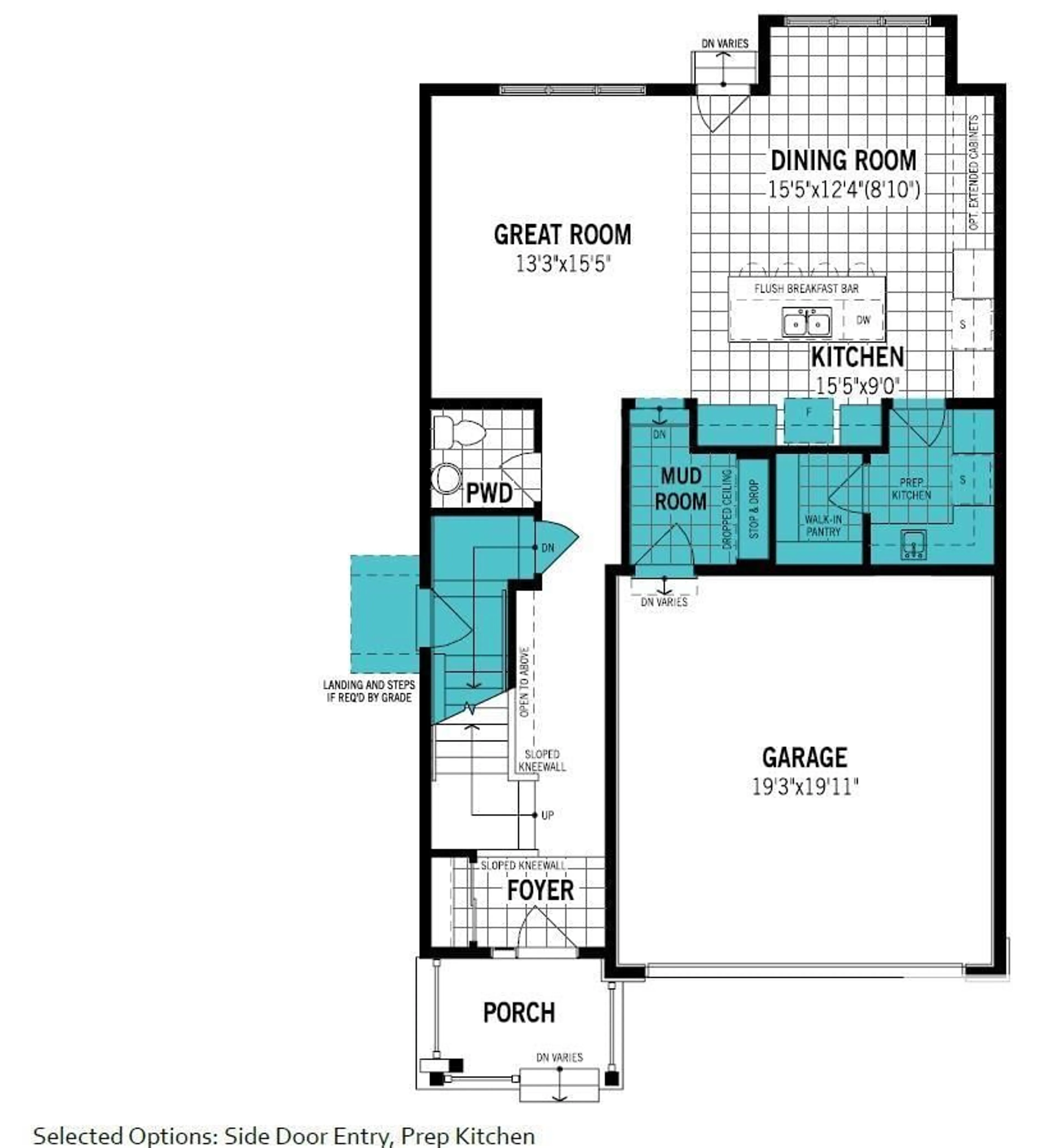 Floor plan for NW - 2120 209 ST, Edmonton Alberta T6M2X6