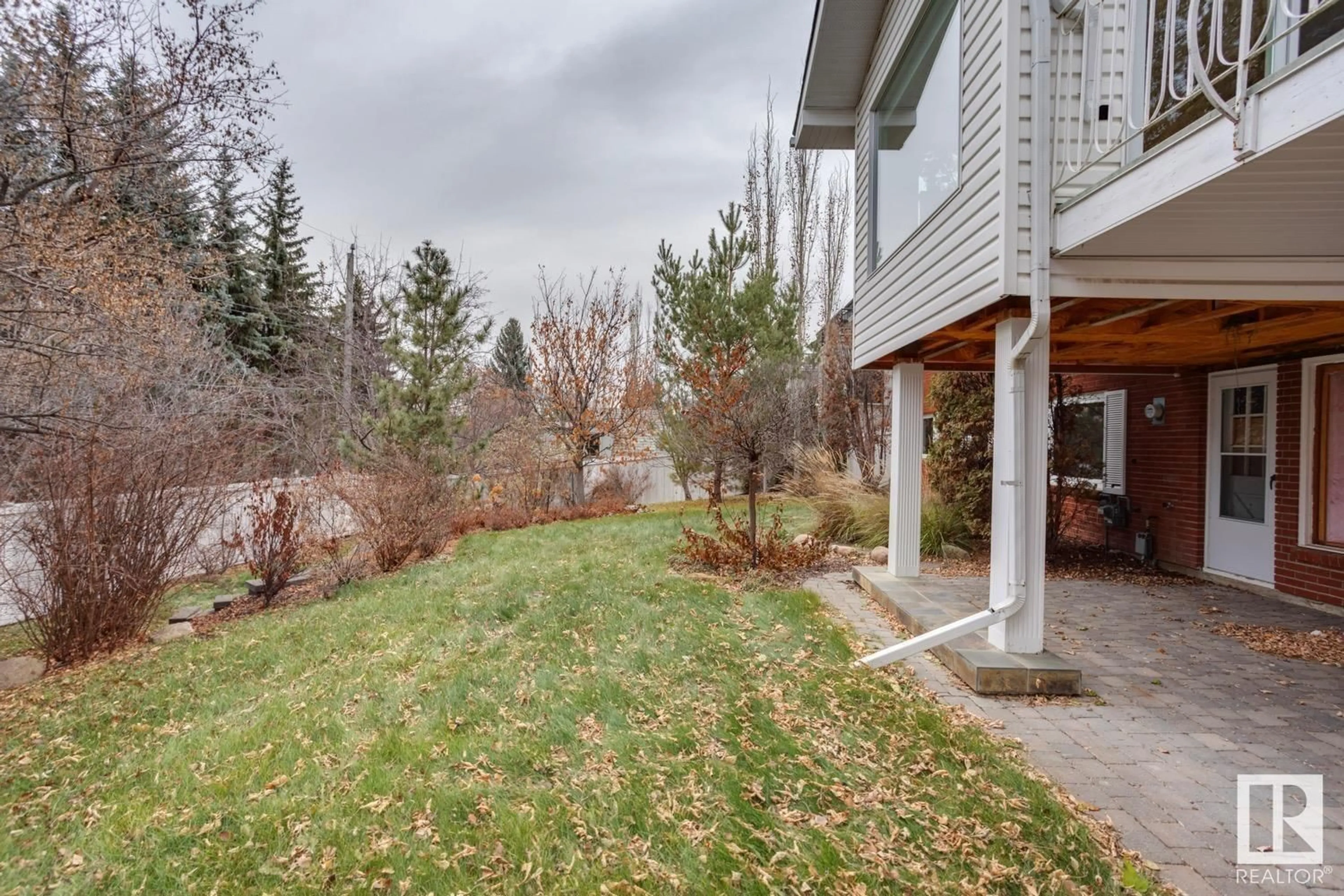 Patio, water/lake/river/ocean view for 8303 134 ST, Edmonton Alberta T5R0B2