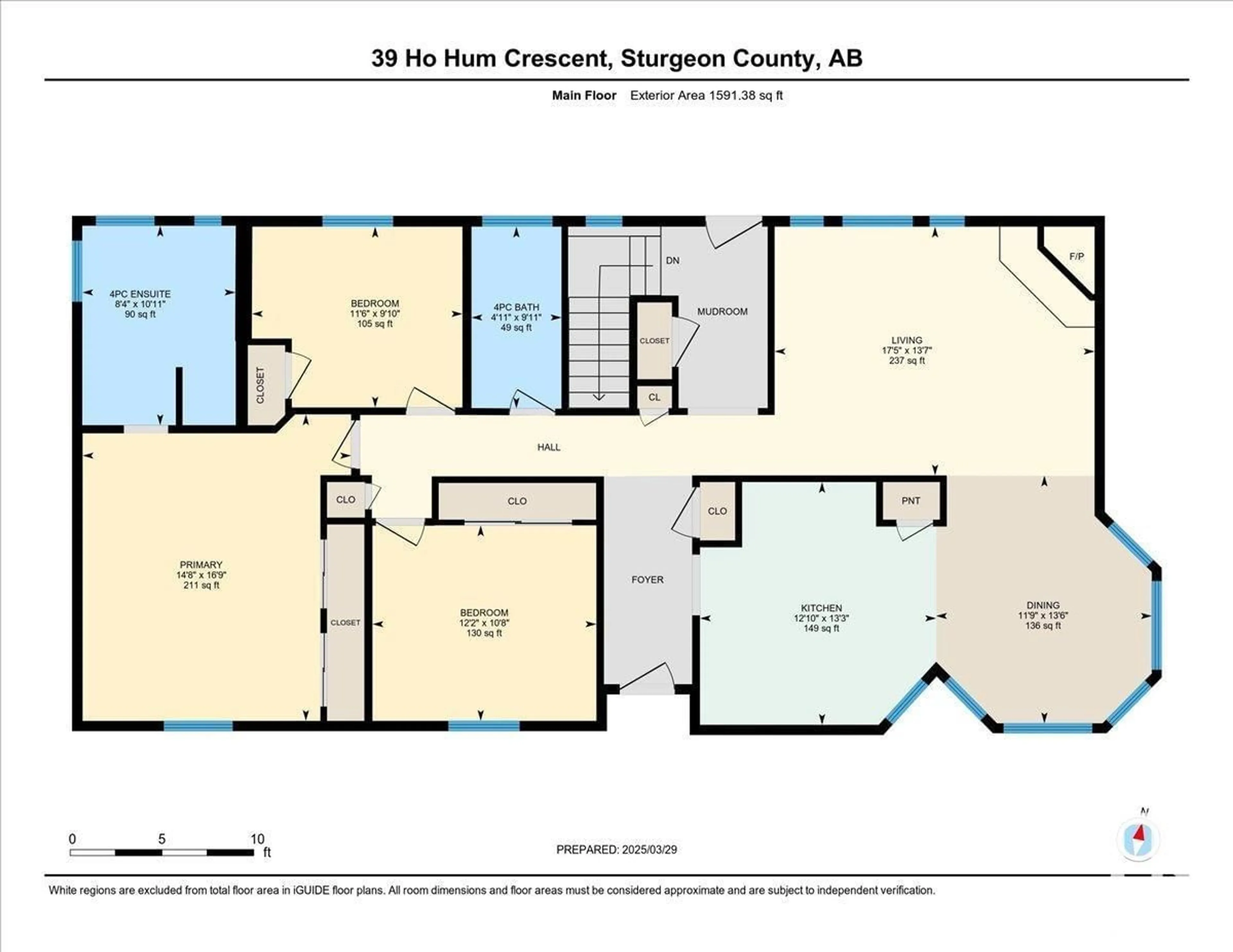 Floor plan for 39 - 57022 RGE RD 233, Rural Sturgeon County Alberta T0A1N5