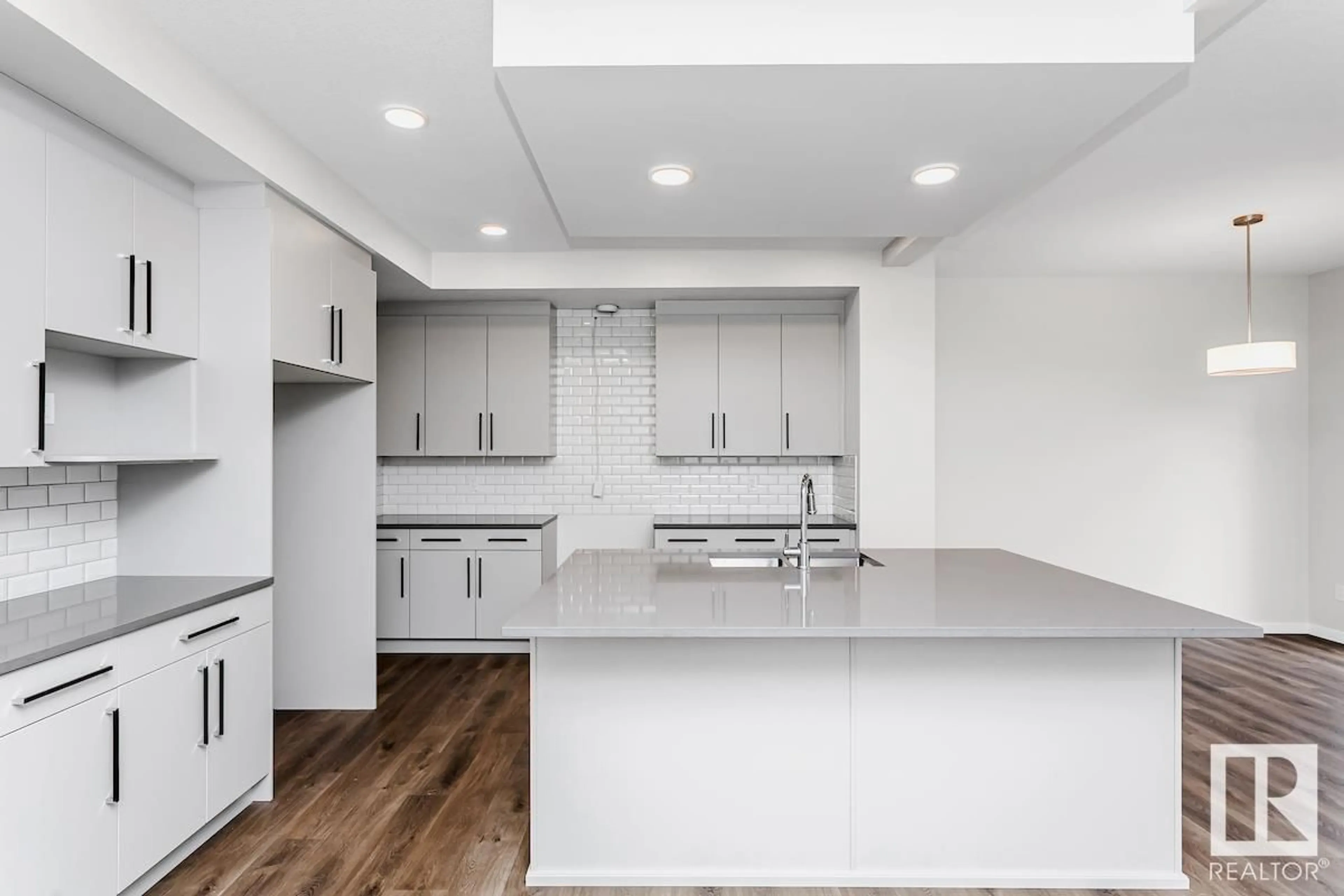 Open concept kitchen, unknown for NW - 17424 2 ST, Edmonton Alberta T5Y4G6