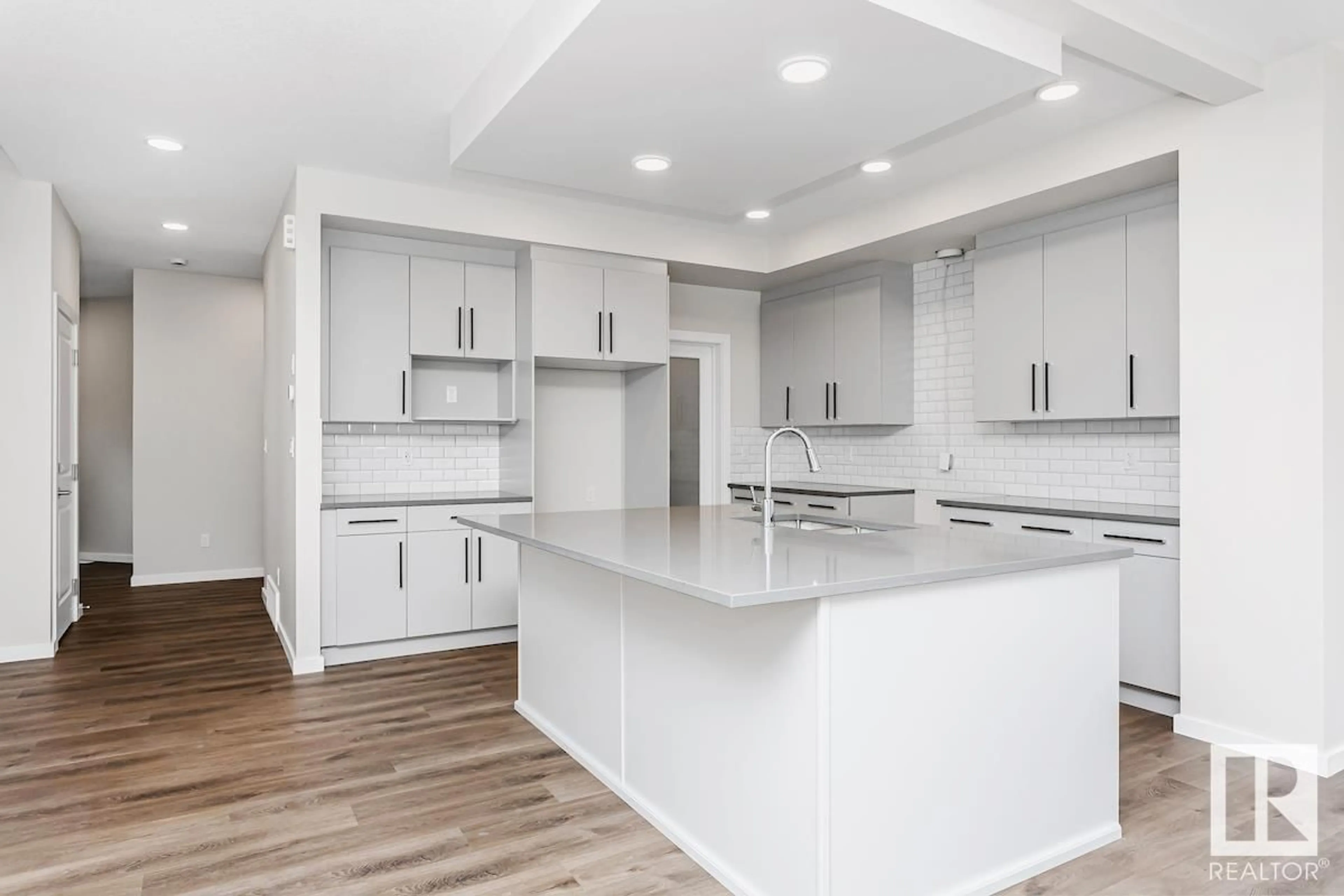 Open concept kitchen, unknown for NW - 17424 2 ST, Edmonton Alberta T5Y4G6