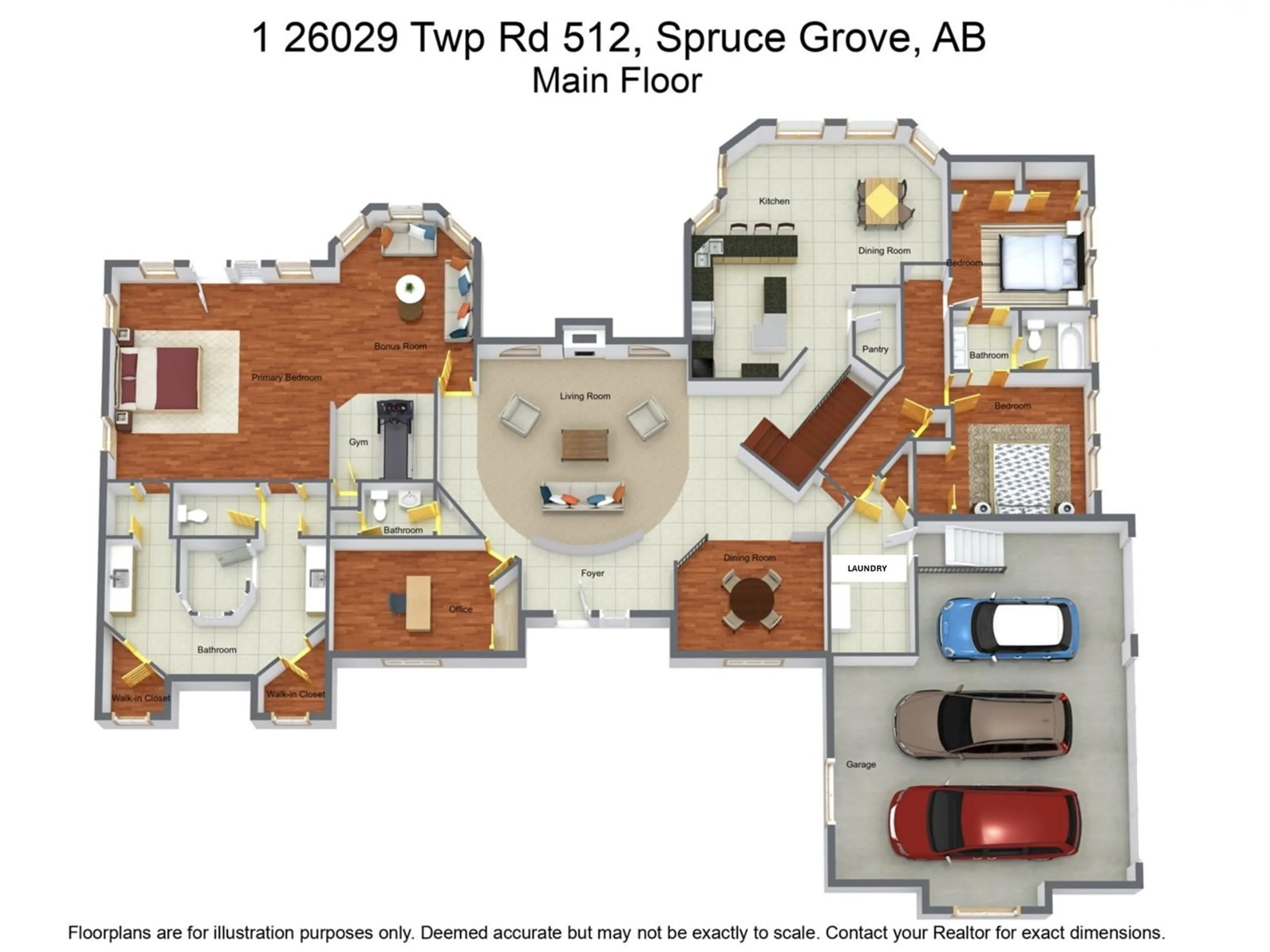 Floor plan for 26029 TWP RD 512, Rural Parkland County Alberta T7Y1B2