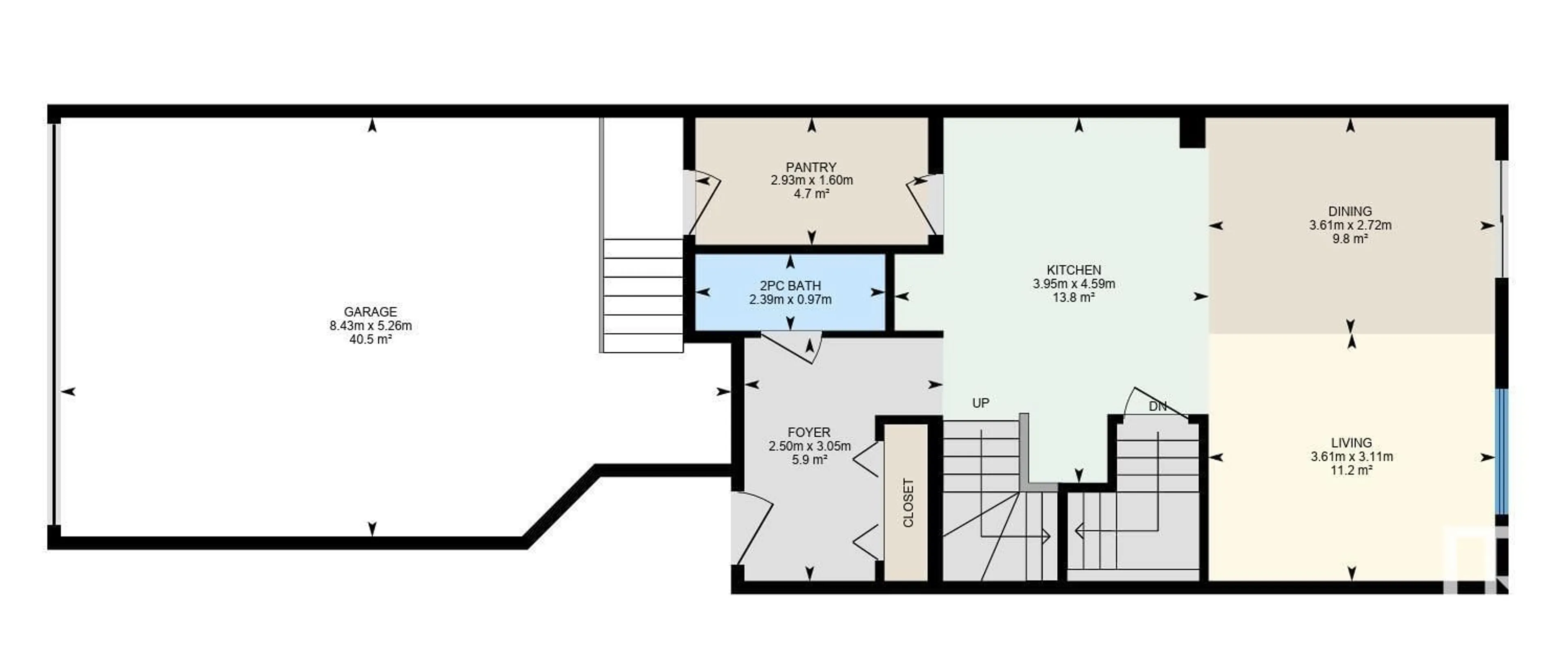Floor plan for 762 BERG LO, Leduc Alberta T9E1G8