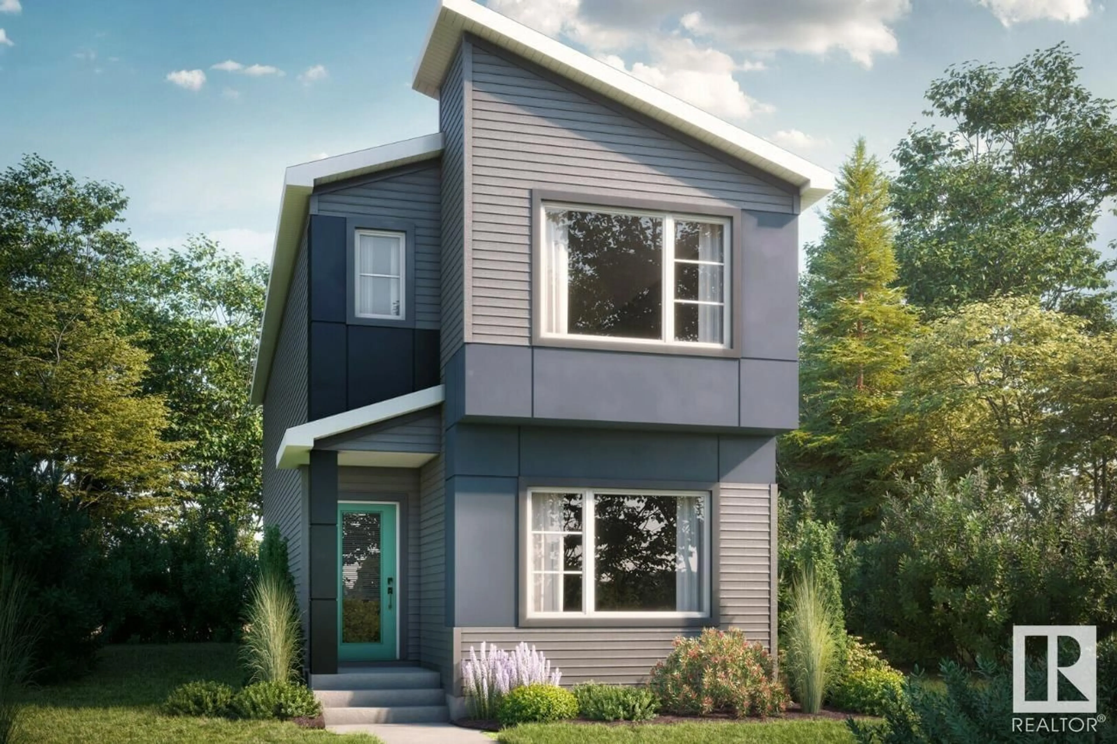 Home with vinyl exterior material, street for 4311 KINGLET DR, Edmonton Alberta T5S0S7
