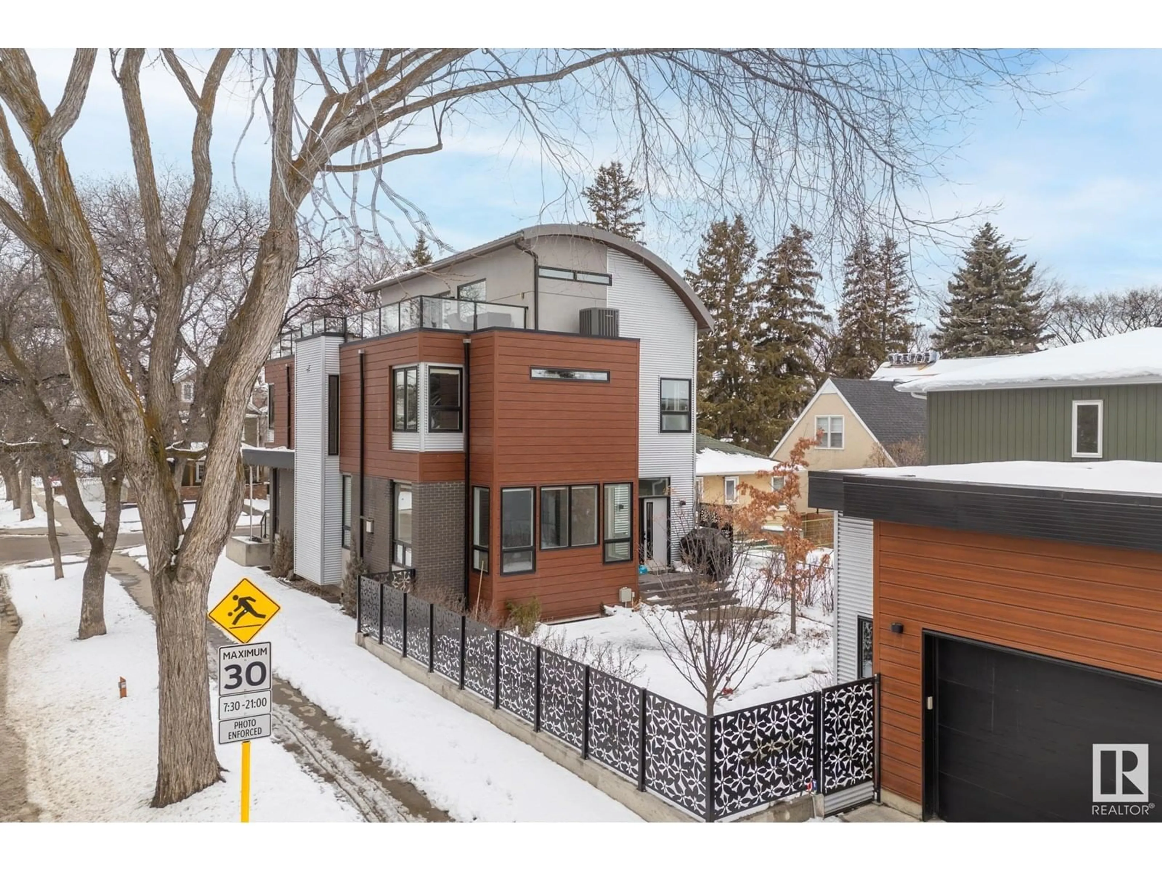 Home with brick exterior material, street for 9303 94 ST, Edmonton Alberta T6C3V6