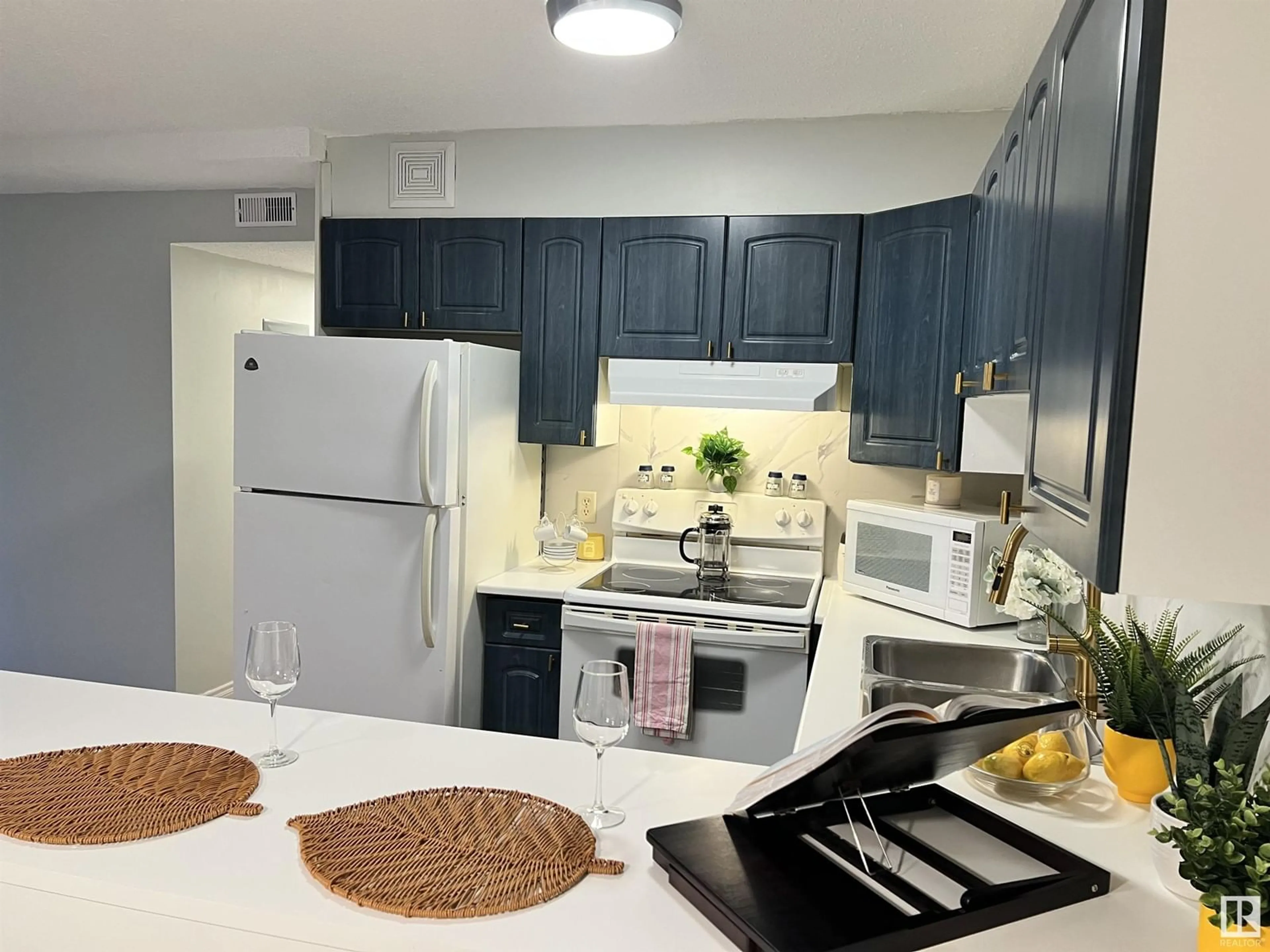 Standard kitchen, unknown for #102 - 11825 71 ST, Edmonton Alberta T5B1W4