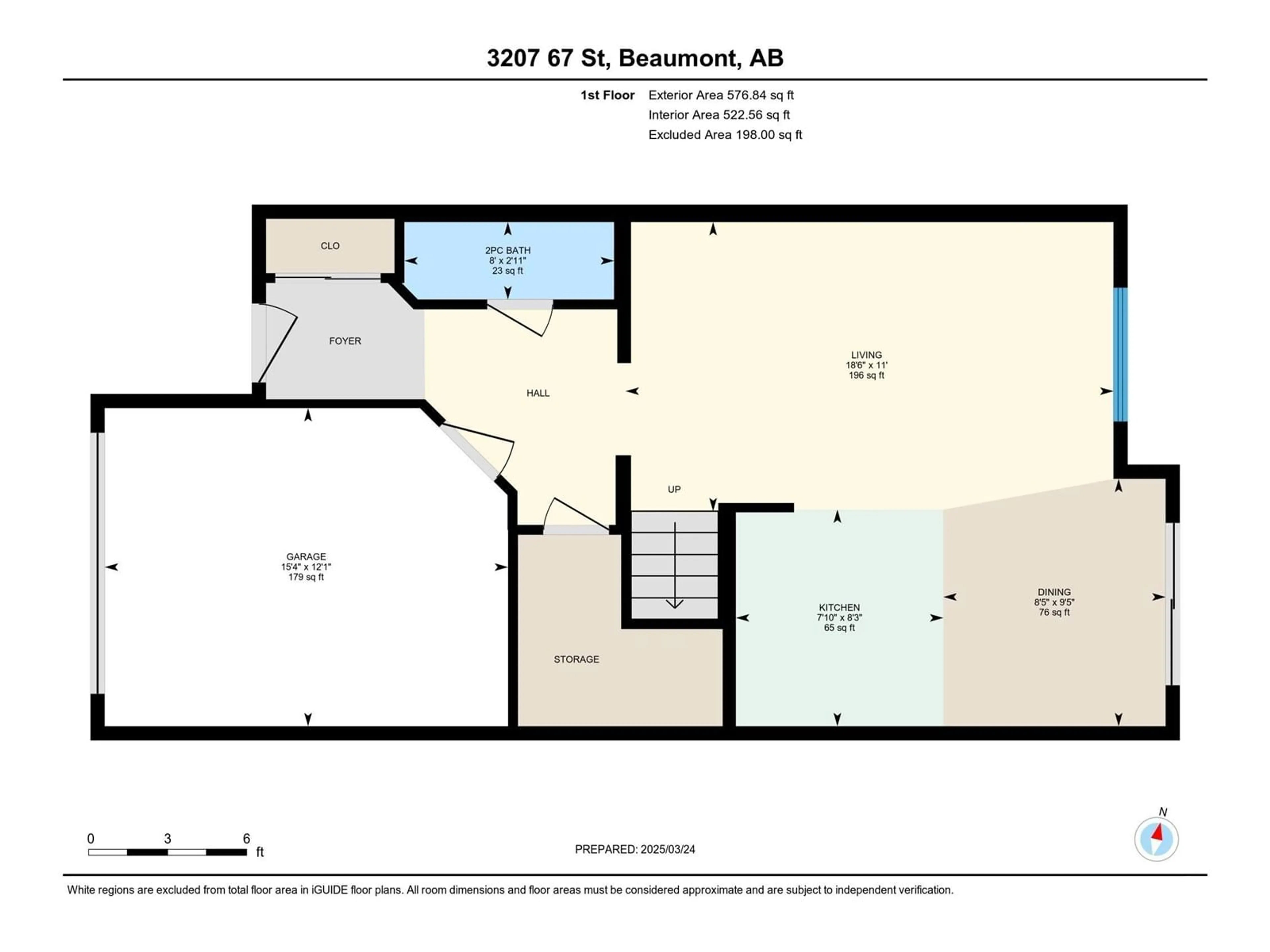 Floor plan for 3207 67 ST, Beaumont Alberta T4X0W7