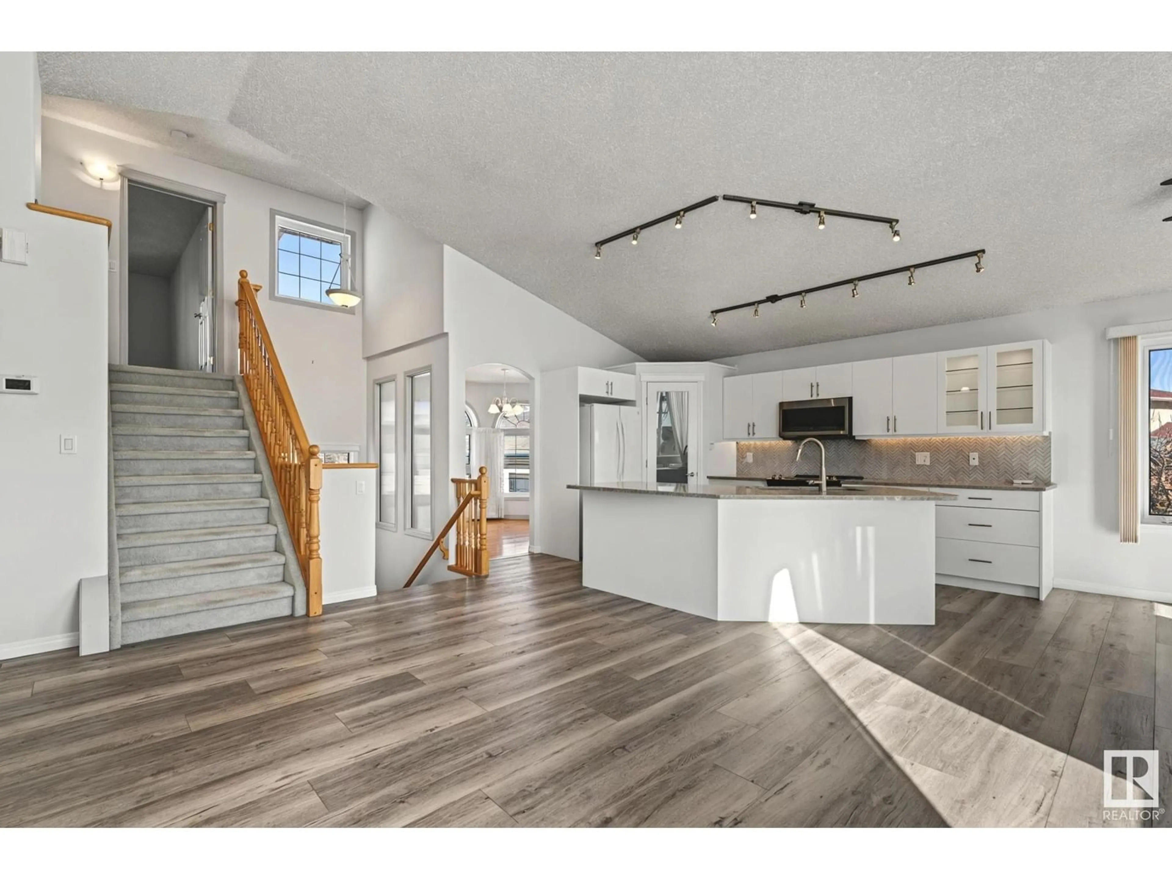 Open concept kitchen, unknown for NW - 7819 164 AV, Edmonton Alberta T5Z3J7
