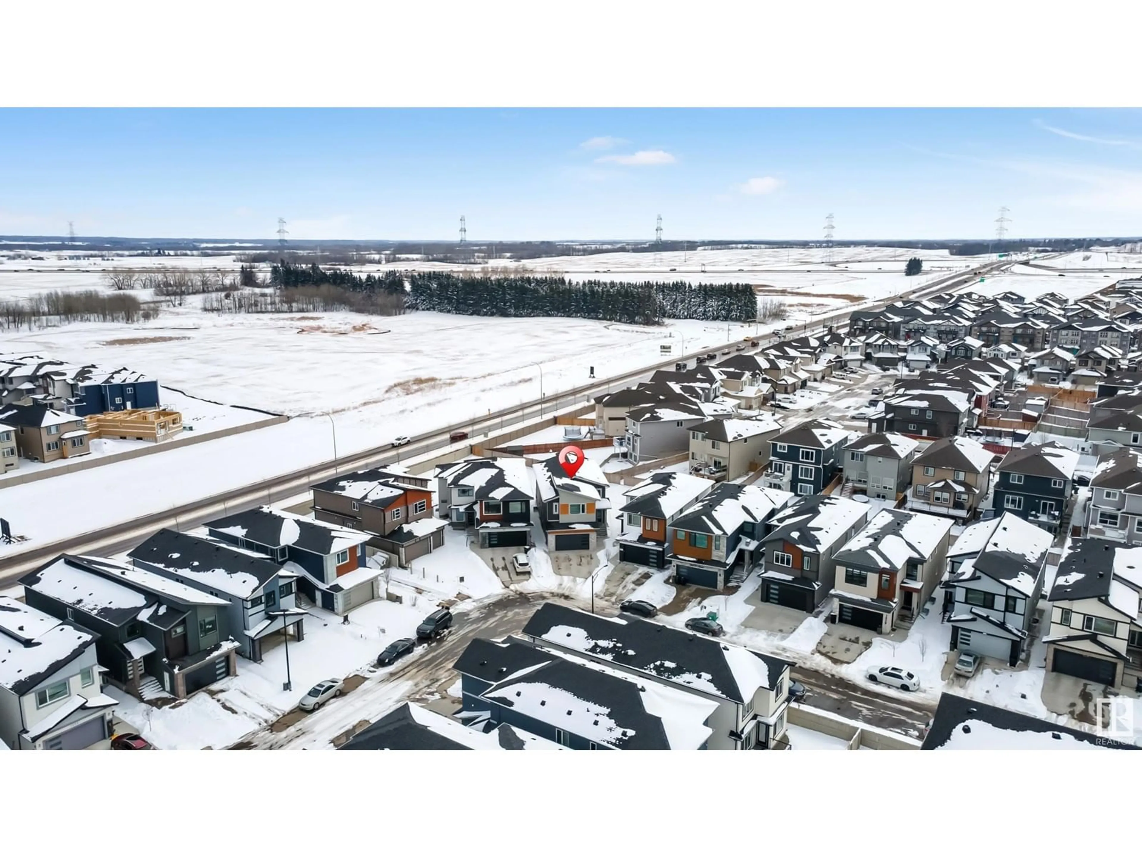 A pic from outside/outdoor area/front of a property/back of a property/a pic from drone, street for 1803 17 AV, Edmonton Alberta T6T2N2
