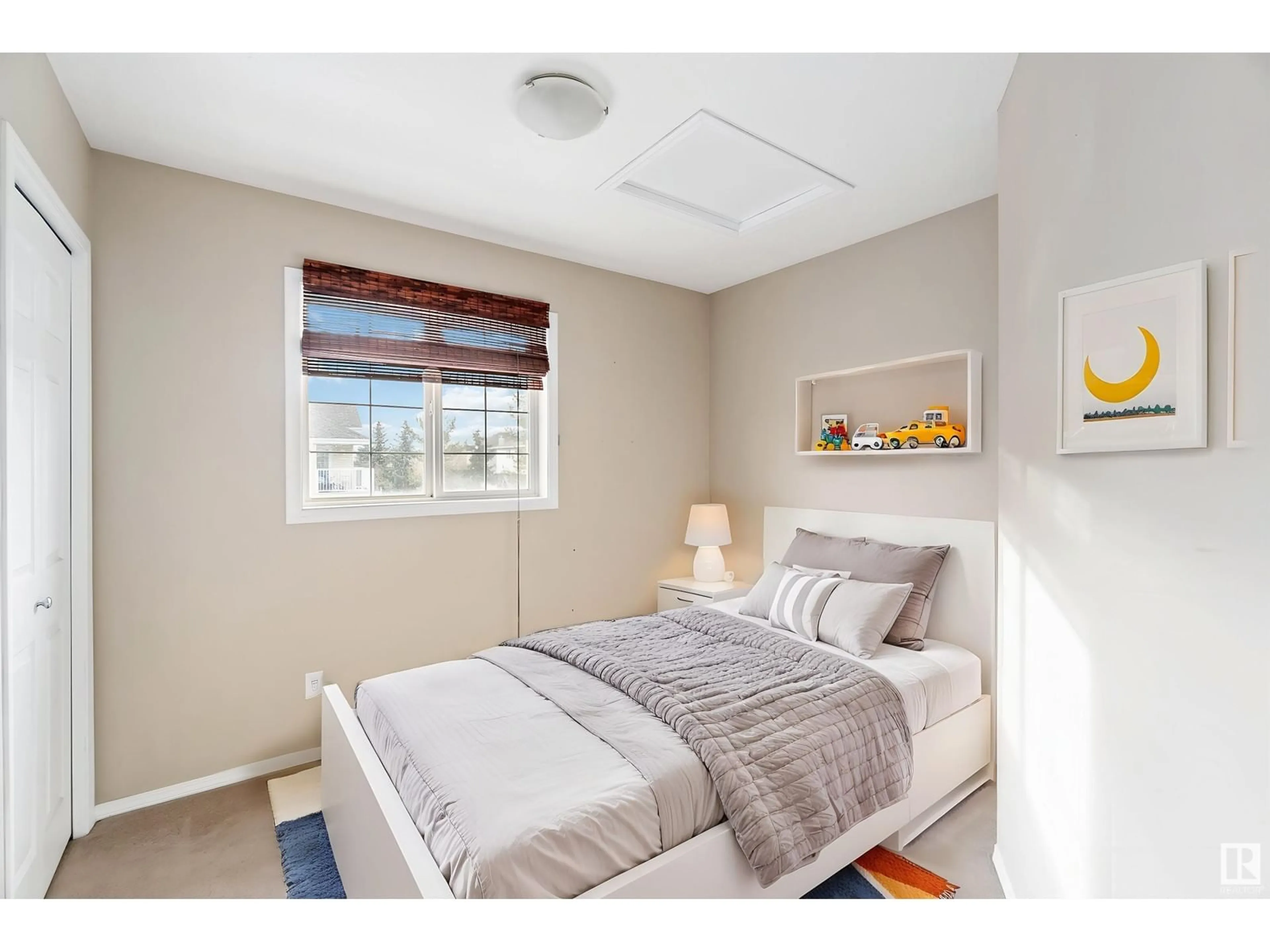 Bedroom with bed, unknown for 60 150 EDWARDS DR, Edmonton Alberta T6X1M4