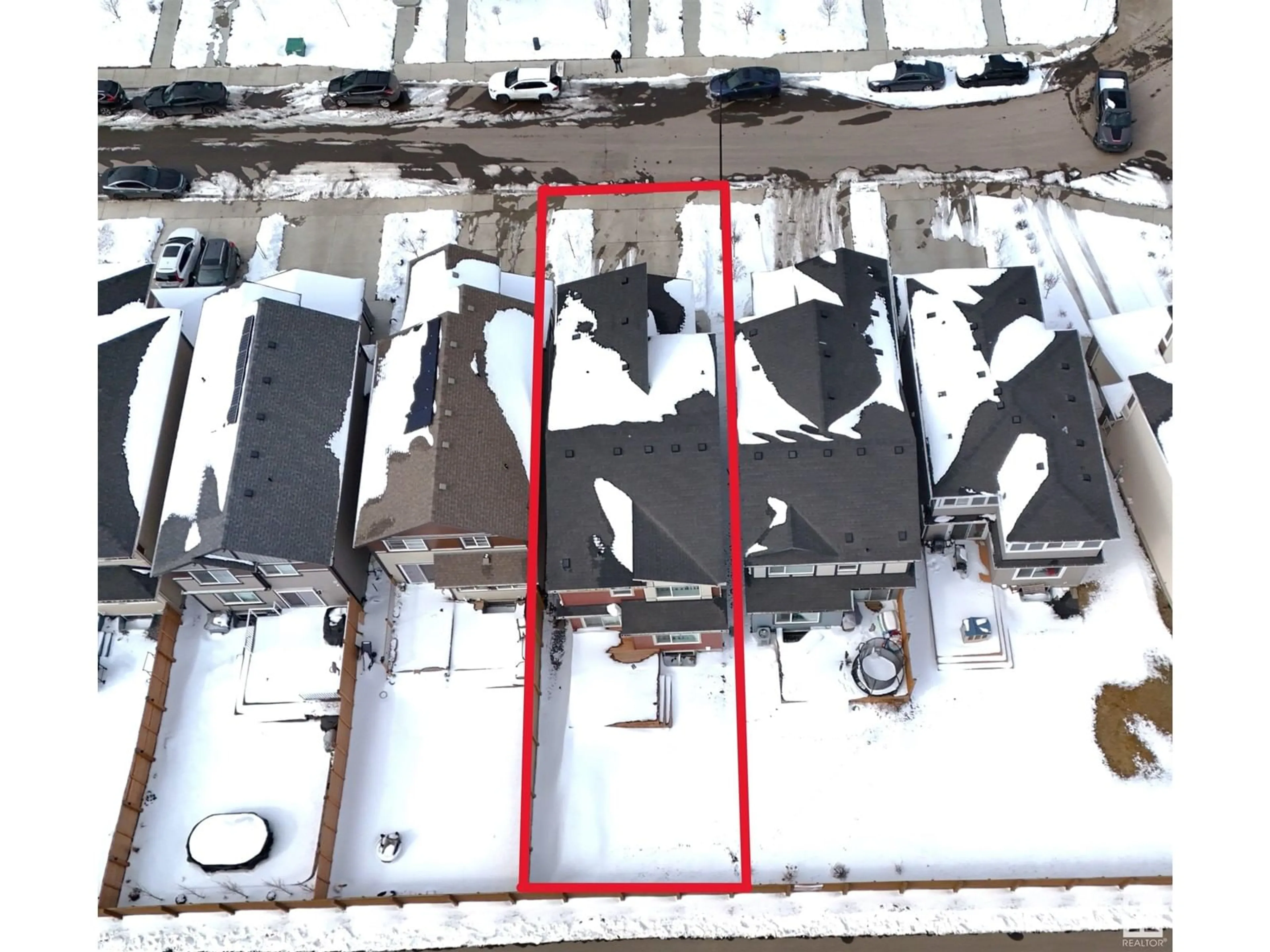 A pic from outside/outdoor area/front of a property/back of a property/a pic from drone, building for SW - 523 35 ST, Edmonton Alberta T6X2W6
