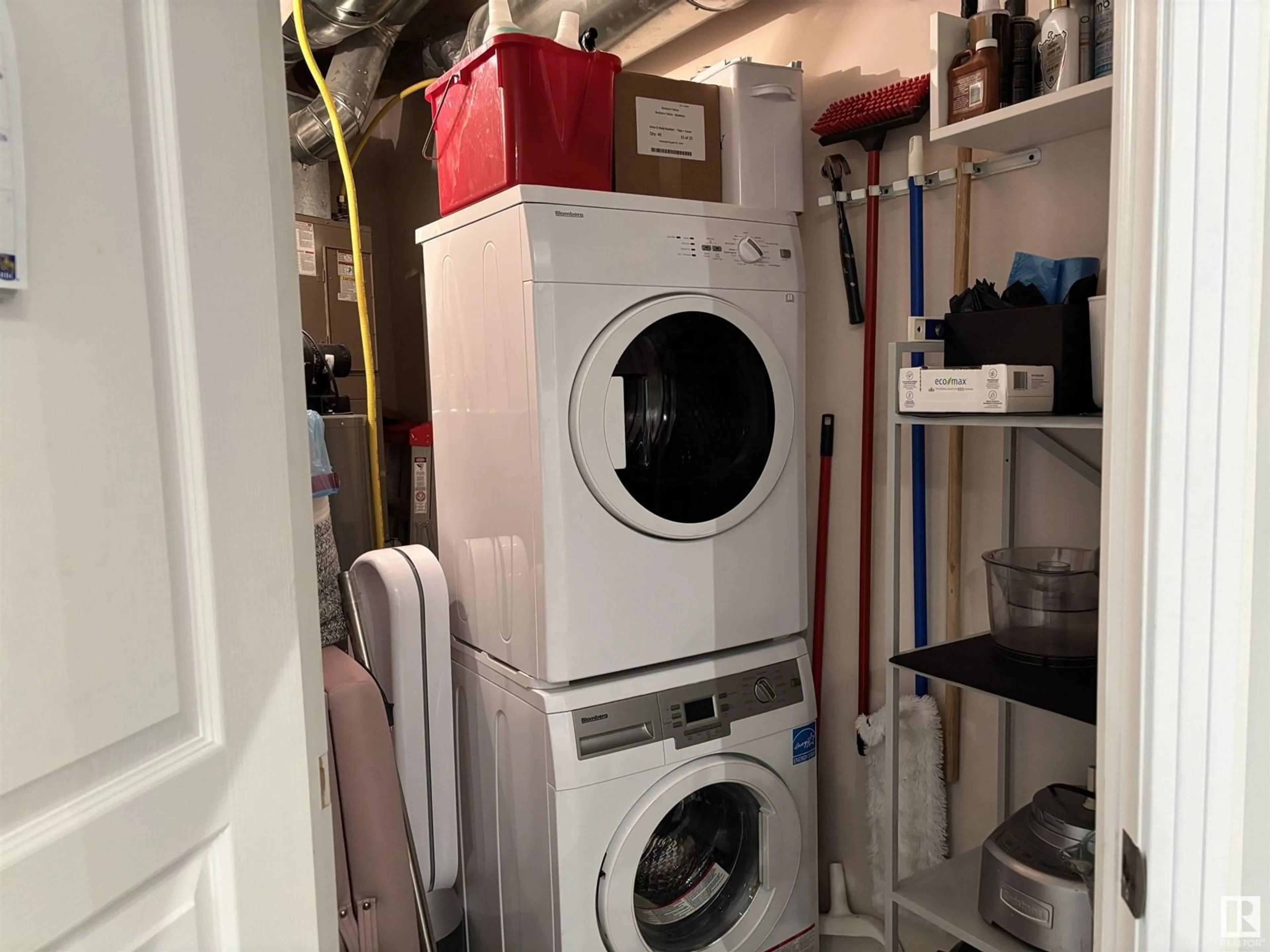 Laundry room for #108 - 11933 106 AV, Edmonton Alberta T5H0S2