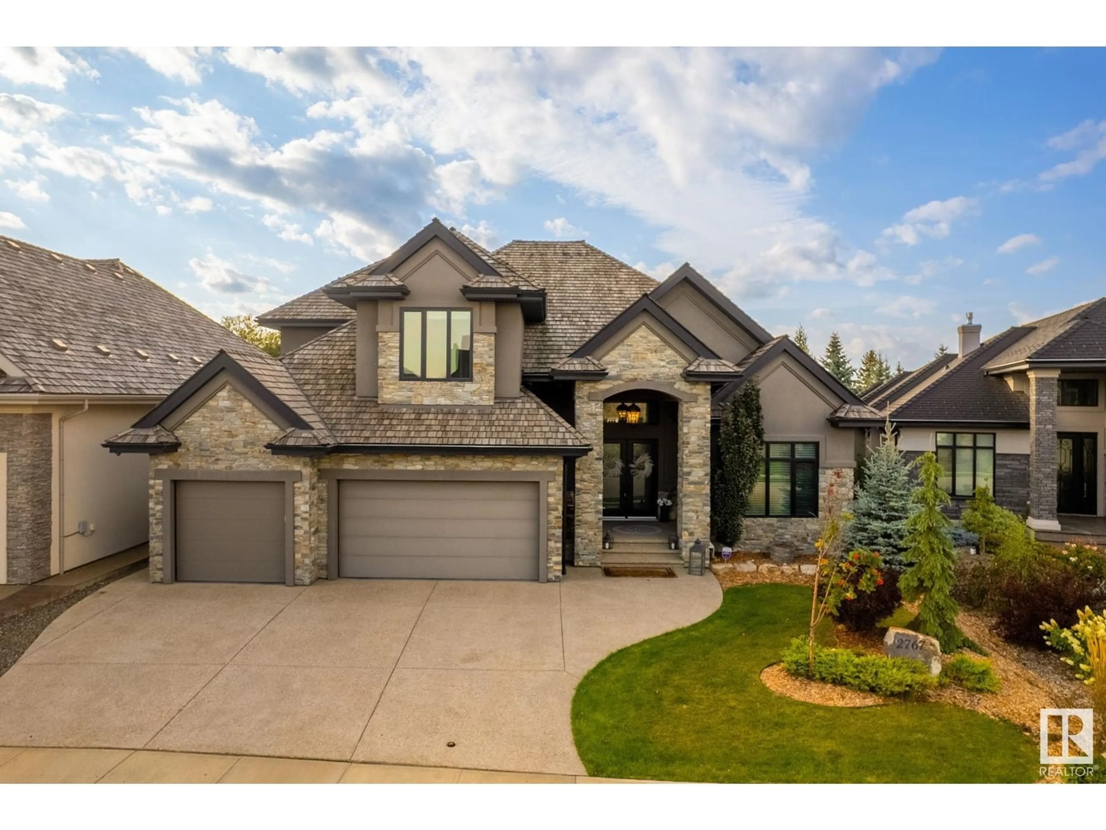 Home with brick exterior material, street for 2767 WHEATON DR, Edmonton Alberta T6W2M5