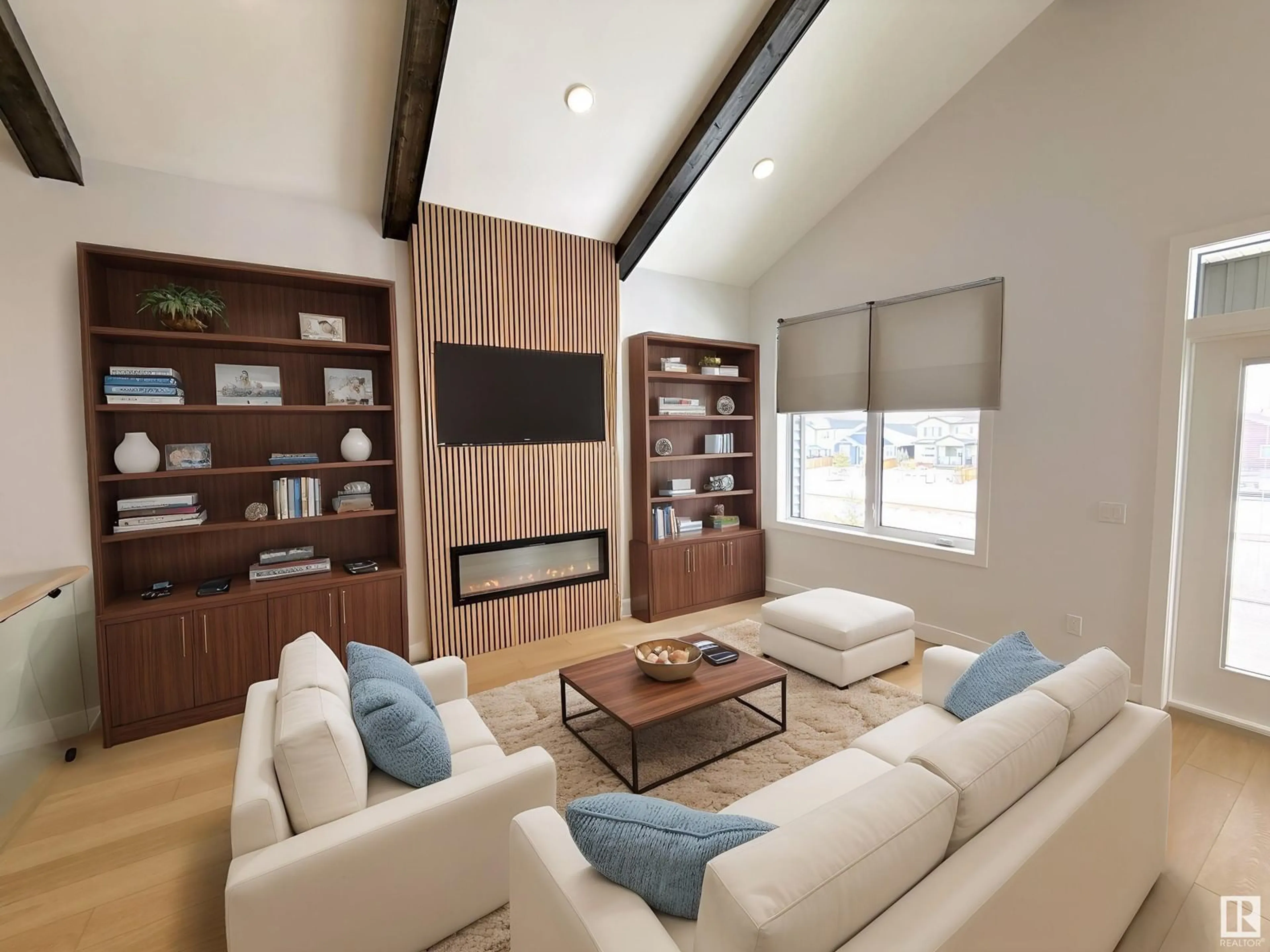 Living room with furniture, unknown for 26 HARLEY WY, Spruce Grove Alberta T7X0X4