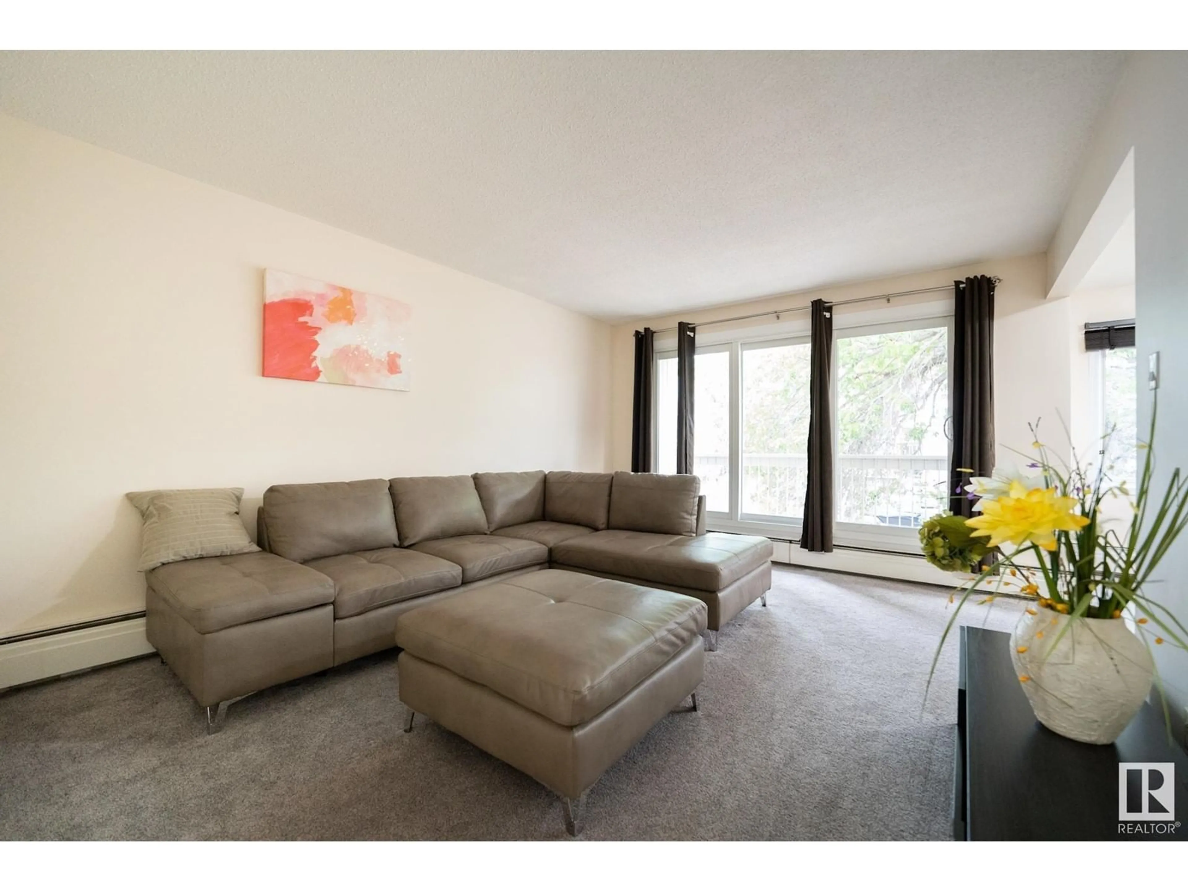 Living room with furniture, unknown for 307 - 11440 40 AV, Edmonton Alberta T6J0R5
