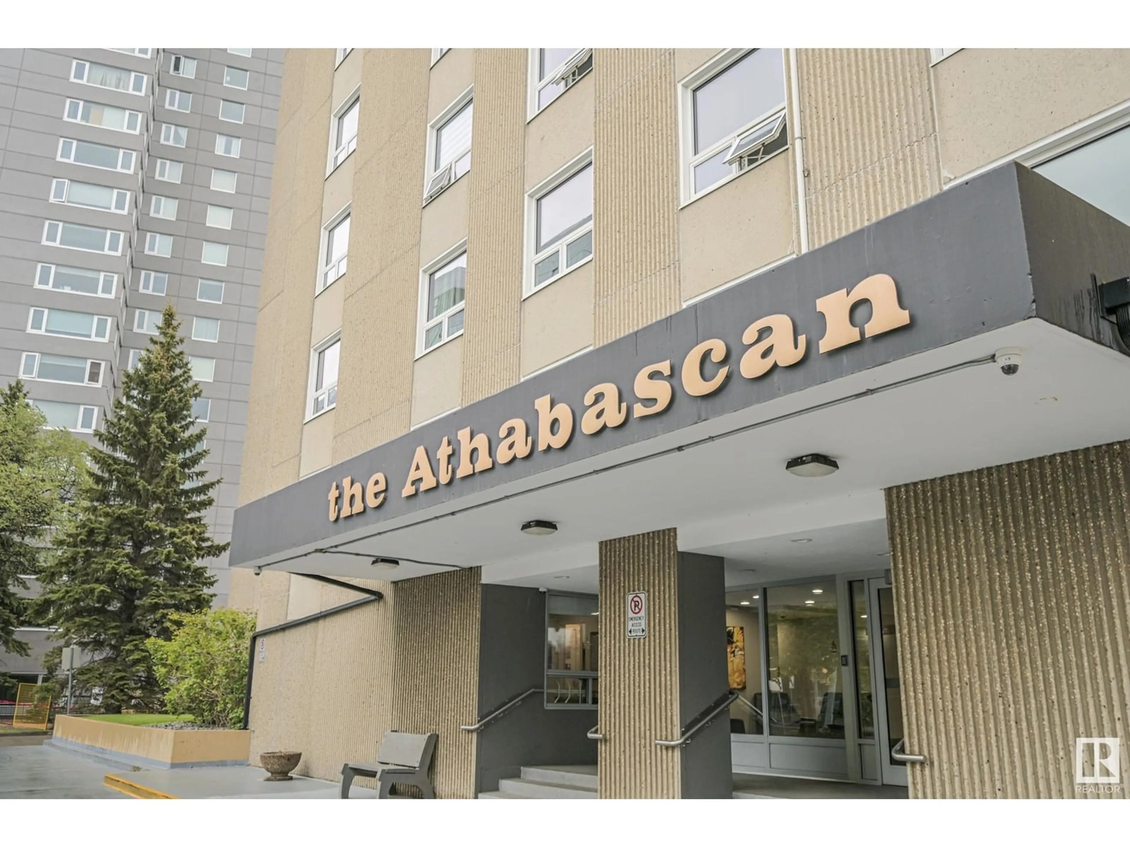 Lobby for #203 - 12303 JASPER AV, Edmonton Alberta T5N3K7