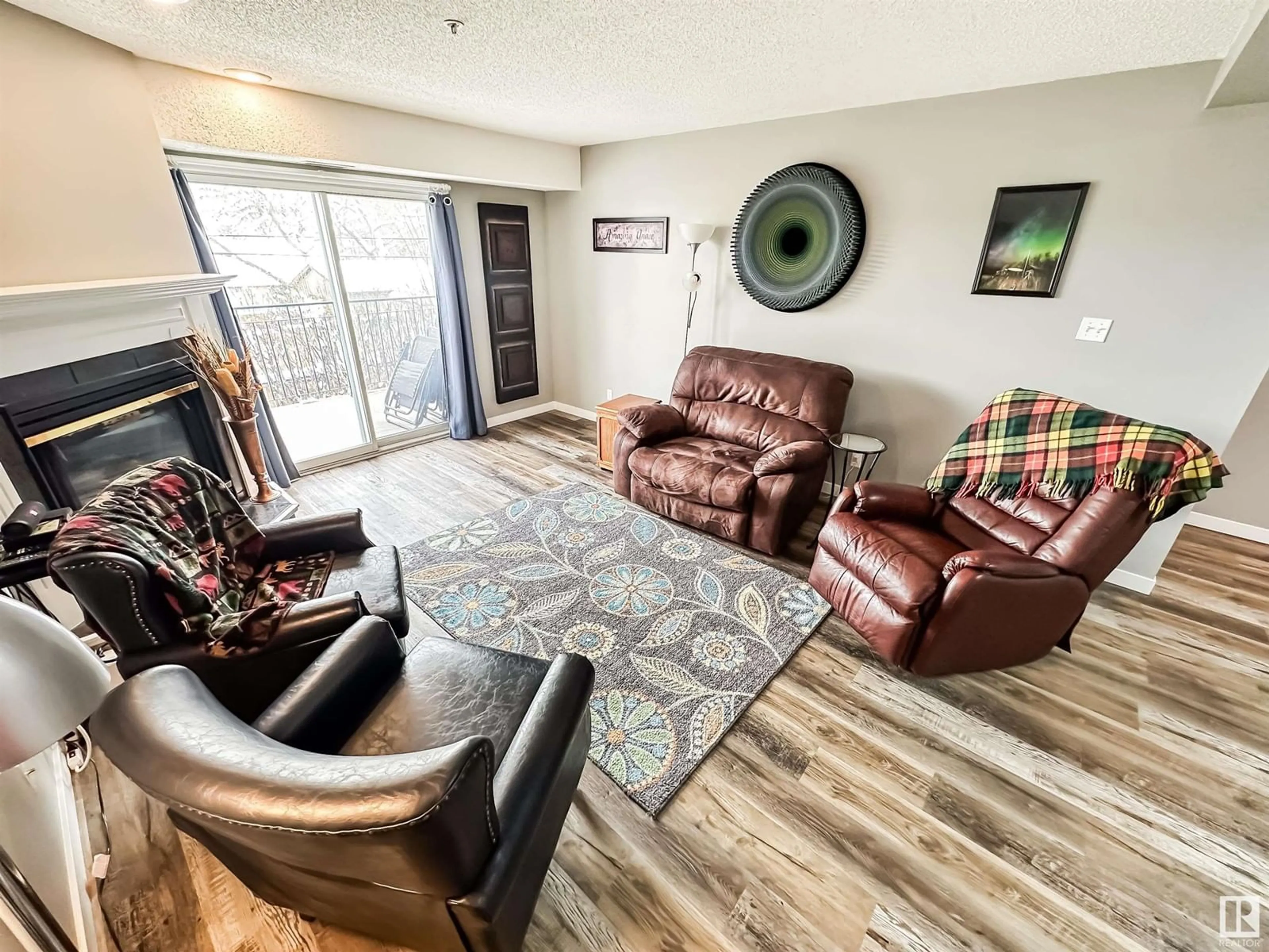 Living room with furniture, unknown for #303 - 9131 99 ST, Edmonton Alberta T6E3V9