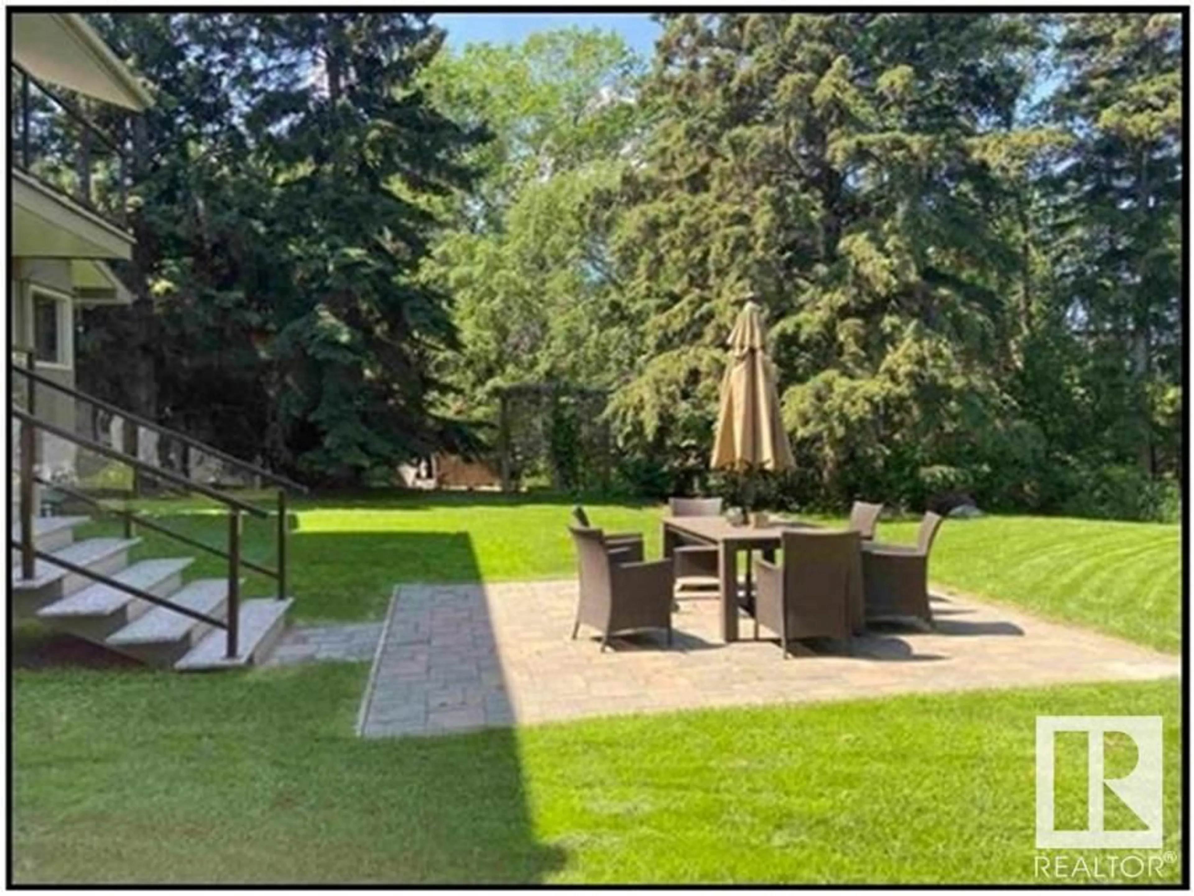Patio, unknown for 12408 GRAND VIEW DR, Edmonton Alberta T6H4K4