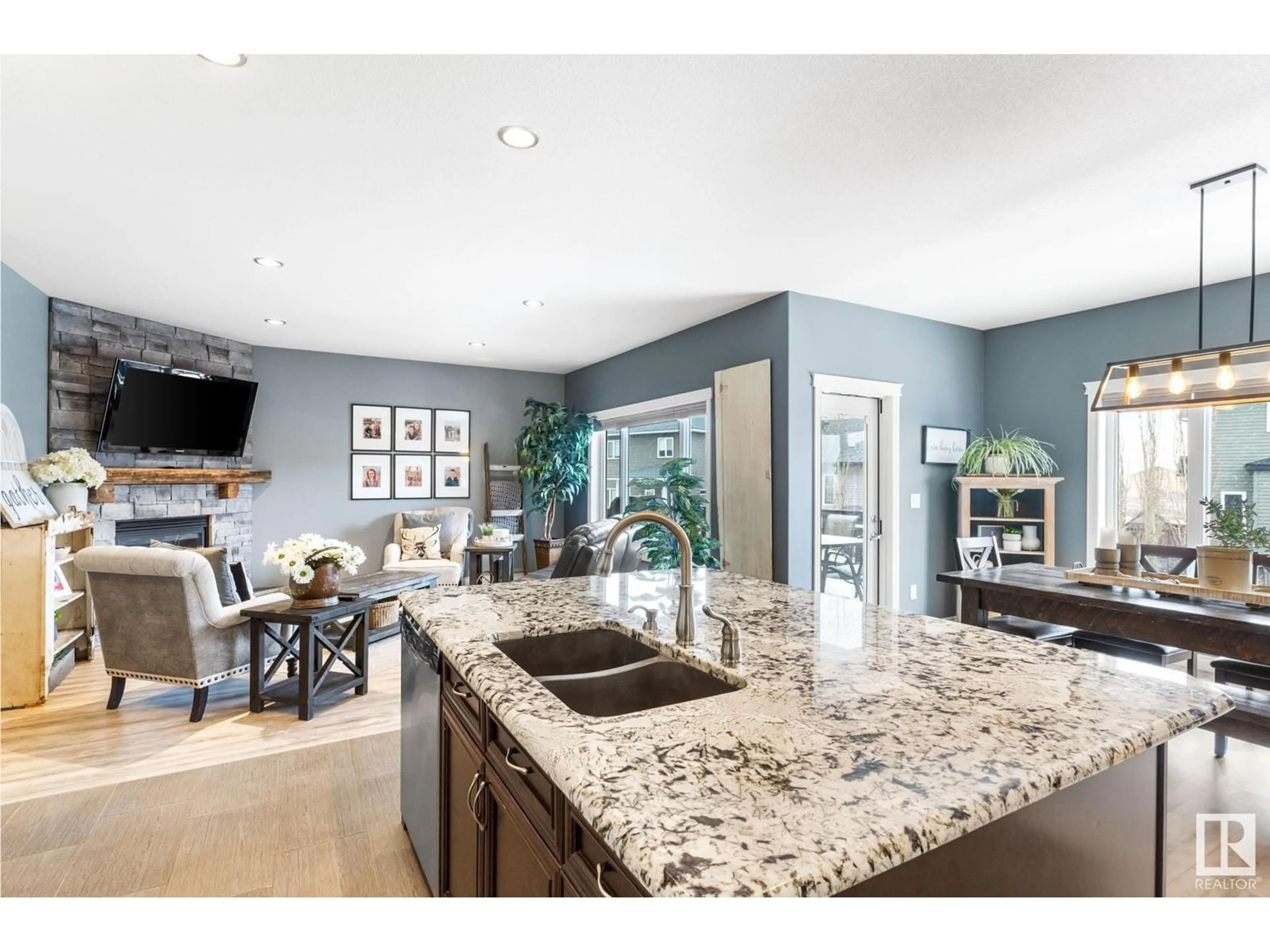 Open concept kitchen, ceramic/tile floor for 16 VERA CLOSE, Olds Alberta T4H0C3