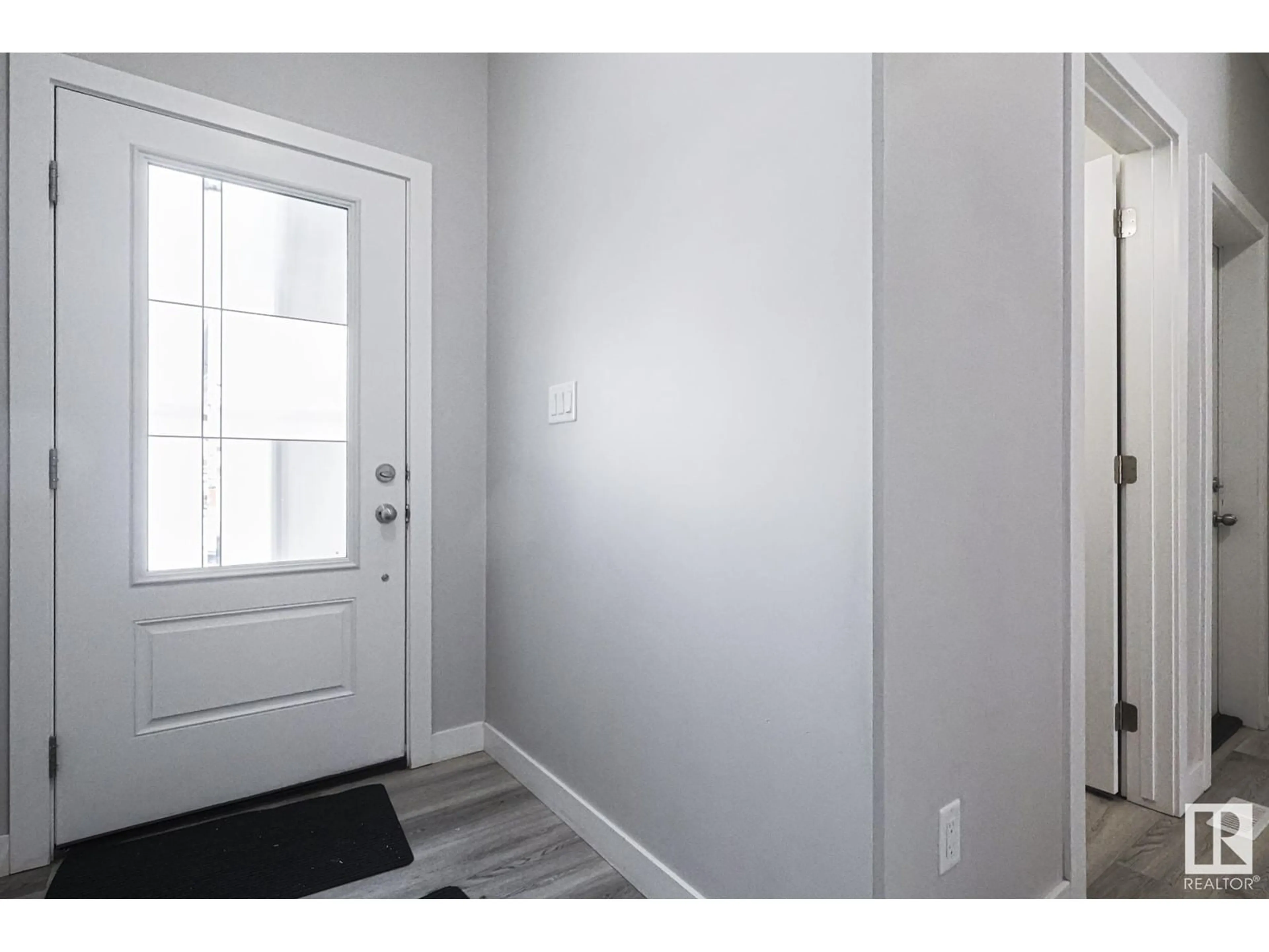 Indoor entryway for NW - 6525 167B AV, Edmonton Alberta T5Y3X8