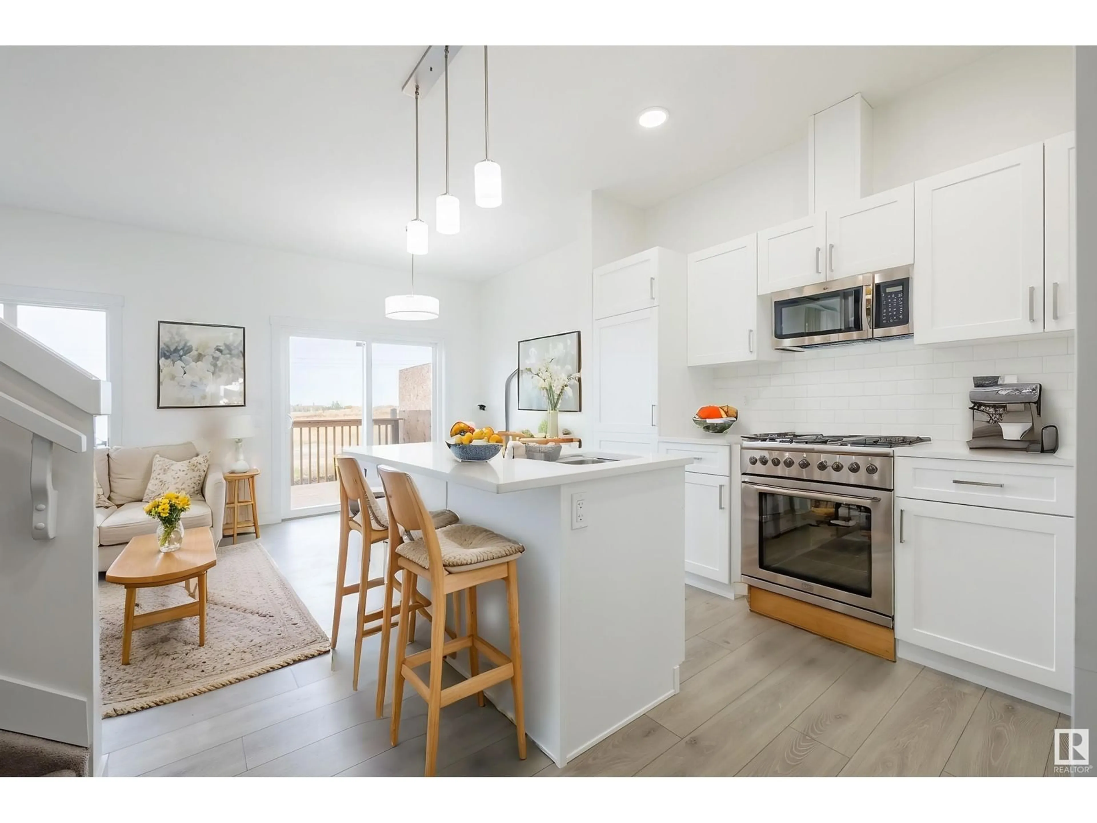 Open concept kitchen, unknown for 19106 29 AV, Edmonton Alberta T6M0Z9