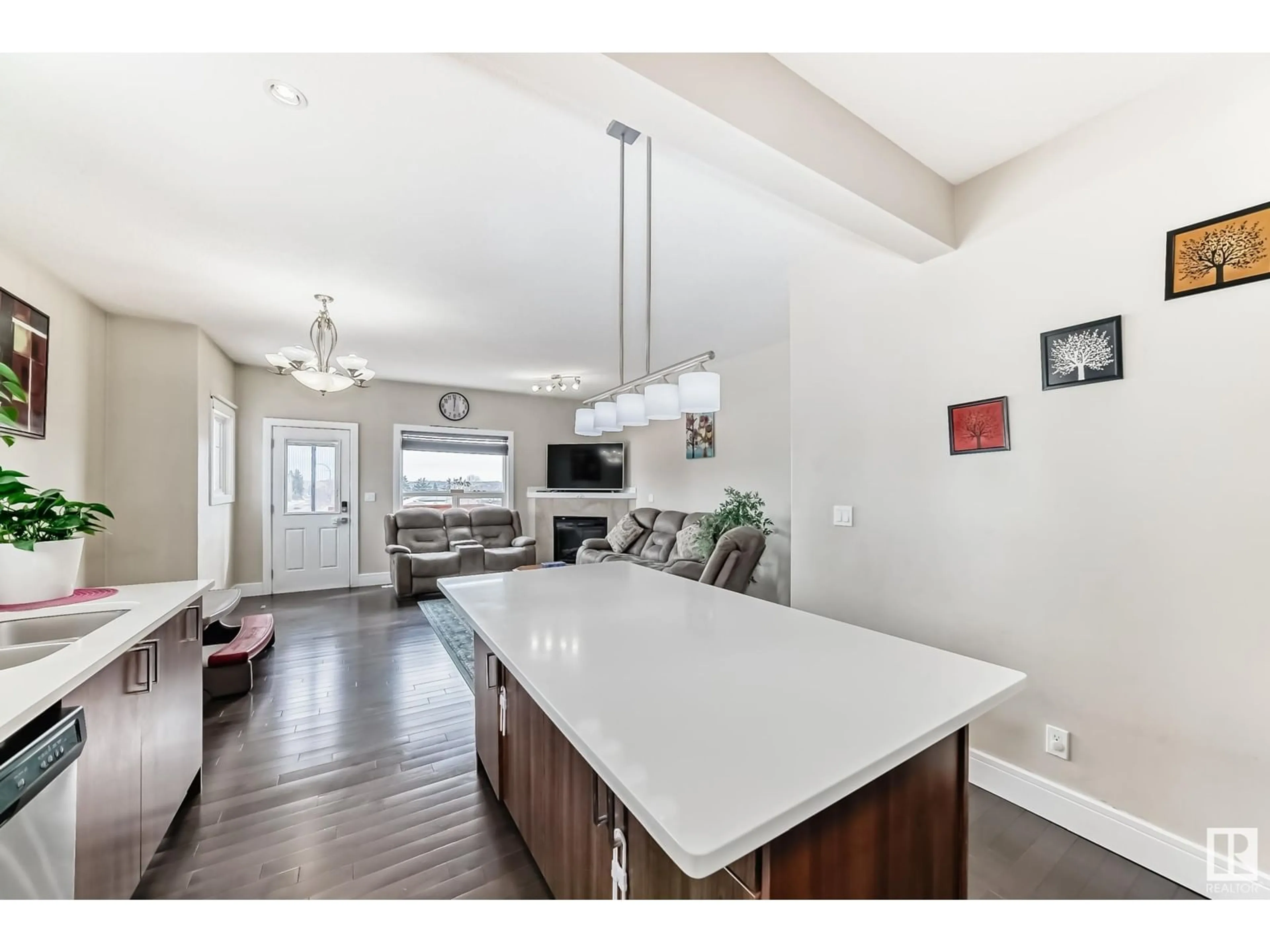 Open concept kitchen, unknown for 4911 45 ST, Beaumont Alberta T4X2B2
