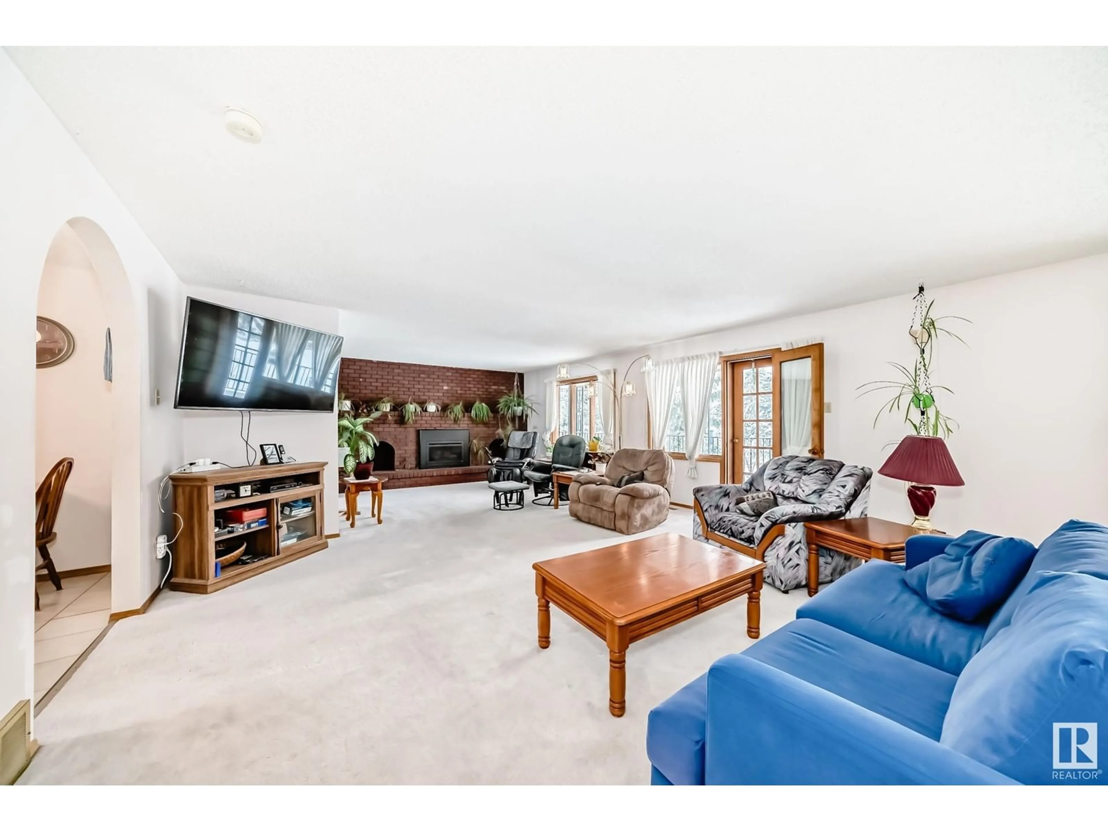 Living room with furniture, unknown for #30 - 26321 HGHWAY, Rural Parkland County Alberta T7Y1C7