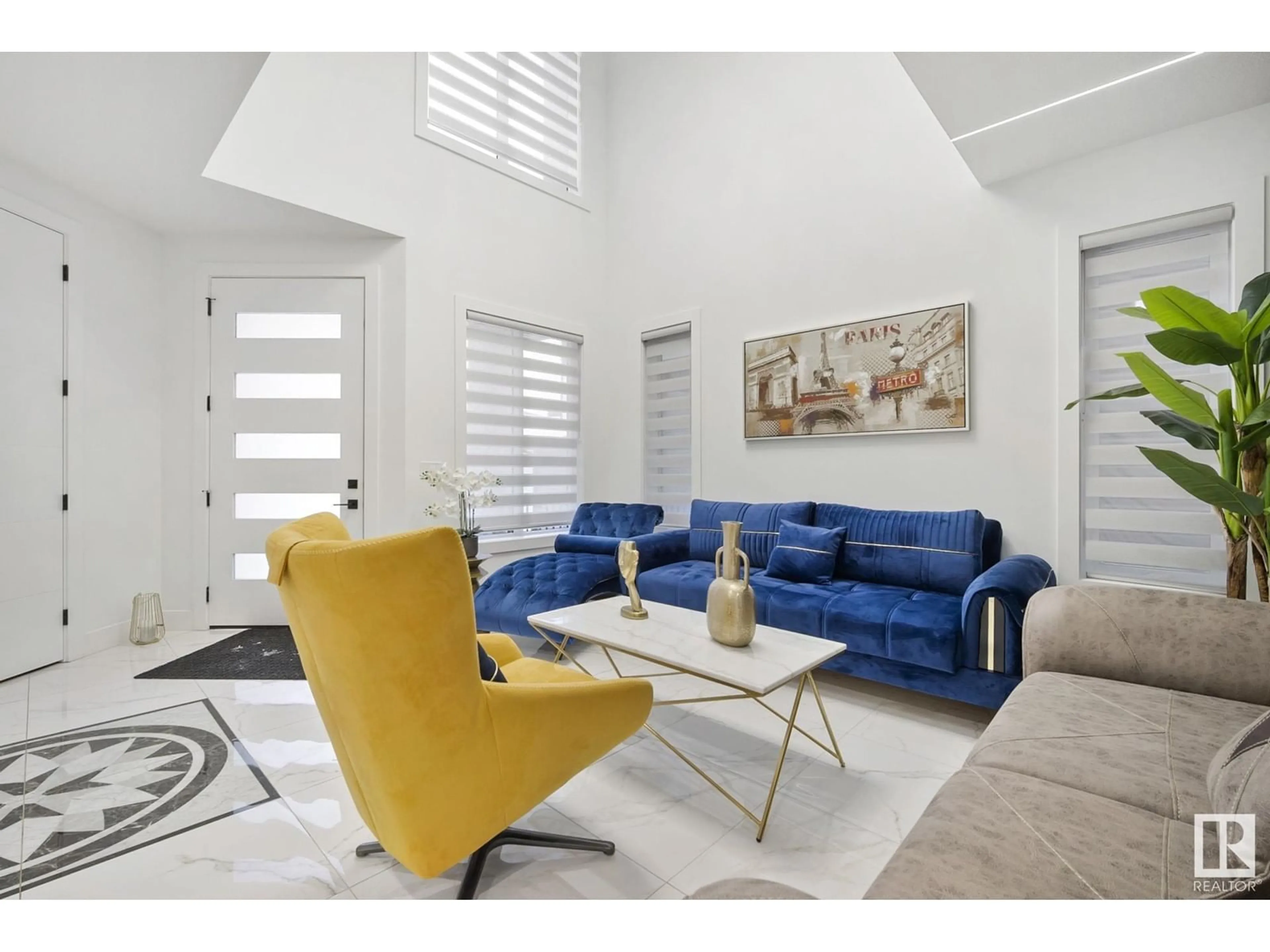 Living room with furniture, unknown for 1108 150 AV, Edmonton Alberta T5Y4C1