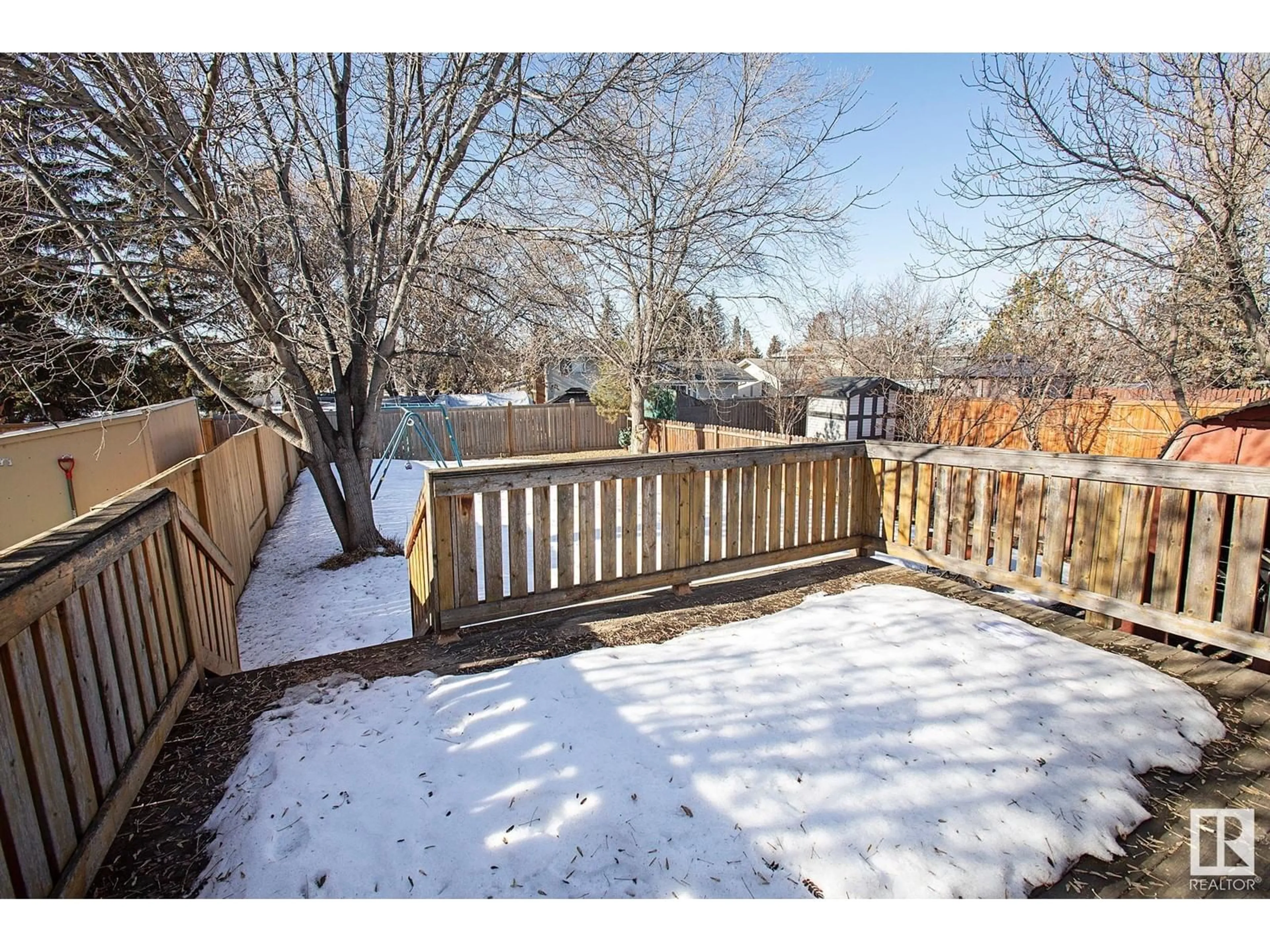 Patio, water/lake/river/ocean view for NW - 3806 85 ST, Edmonton Alberta T6K0H6