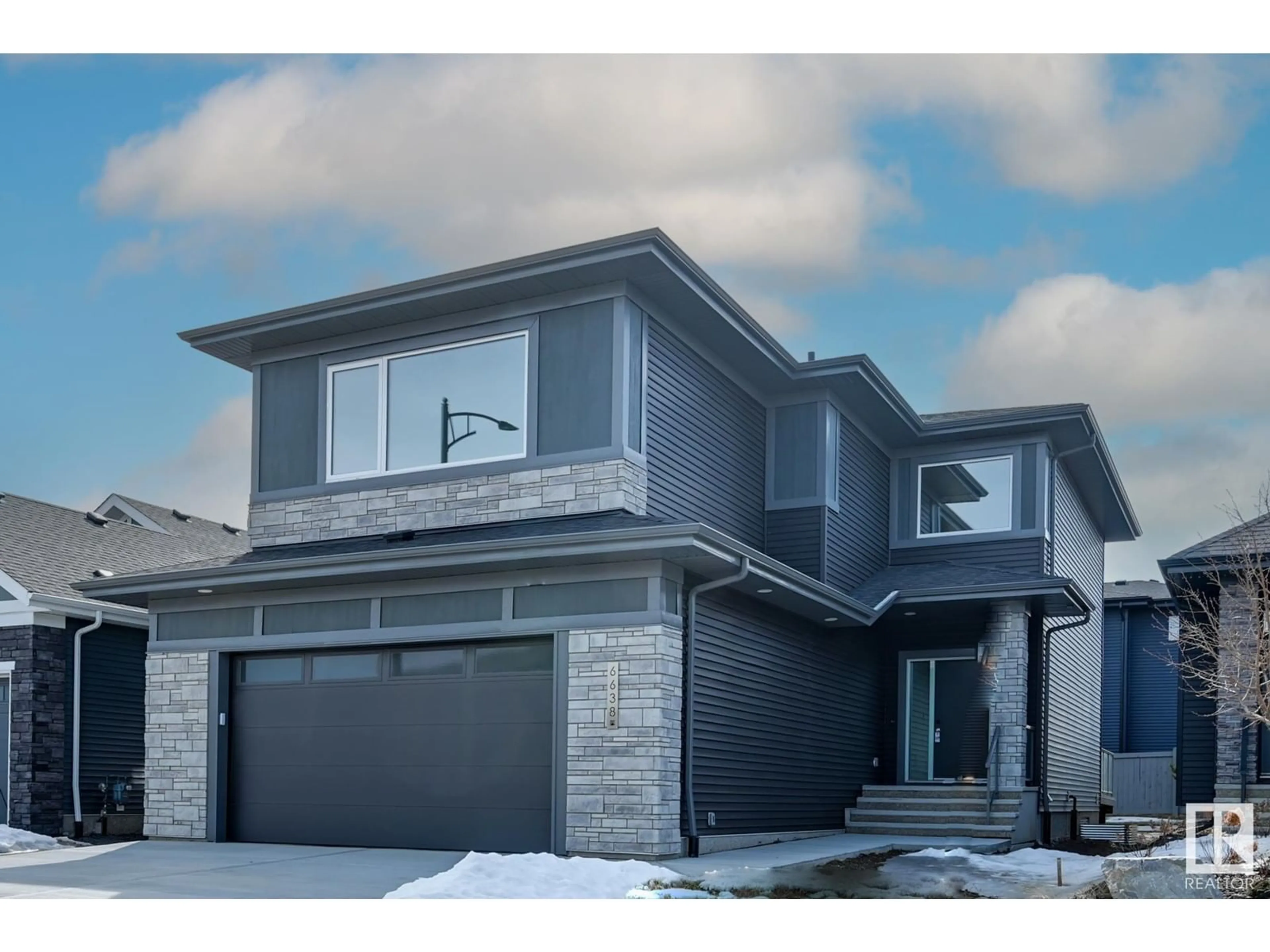Home with brick exterior material, street for 6638 KNOX PL, Edmonton Alberta T6W4A1