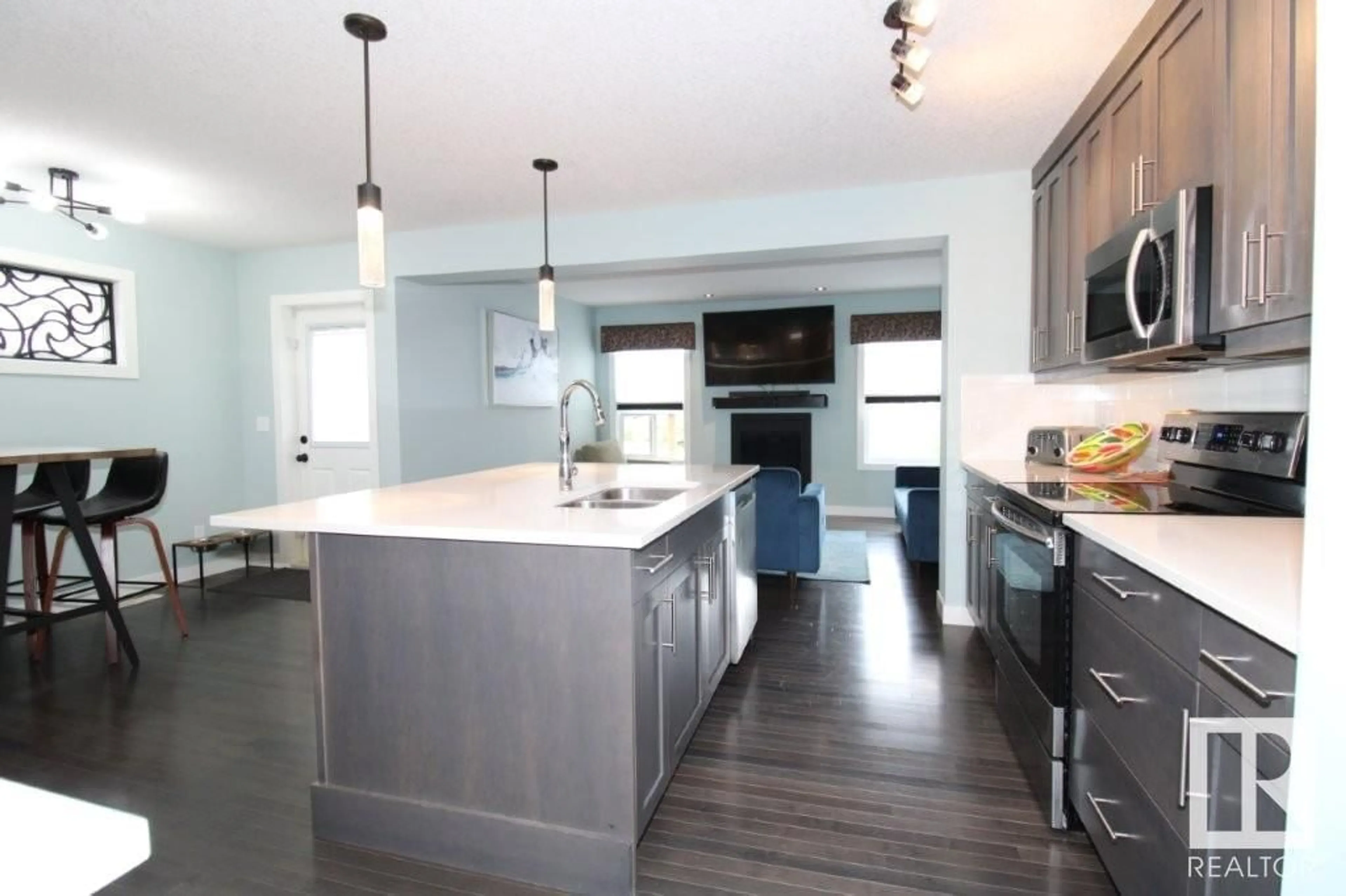Open concept kitchen, unknown for 114 RADCLIFFE WD, Fort Saskatchewan Alberta T8L0M6