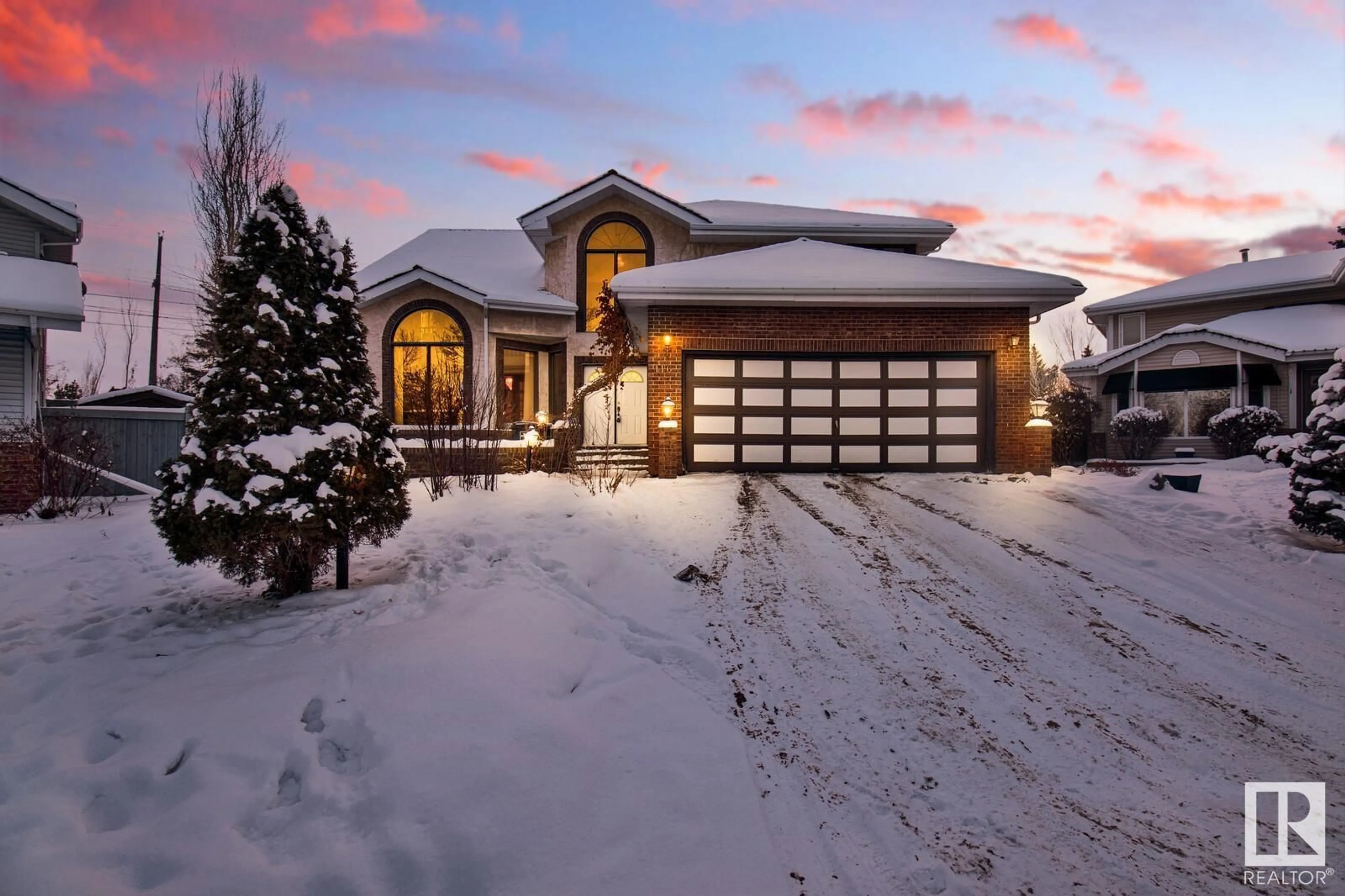Home with brick exterior material, street for 116 OWER PL, Edmonton Alberta T6R1K3