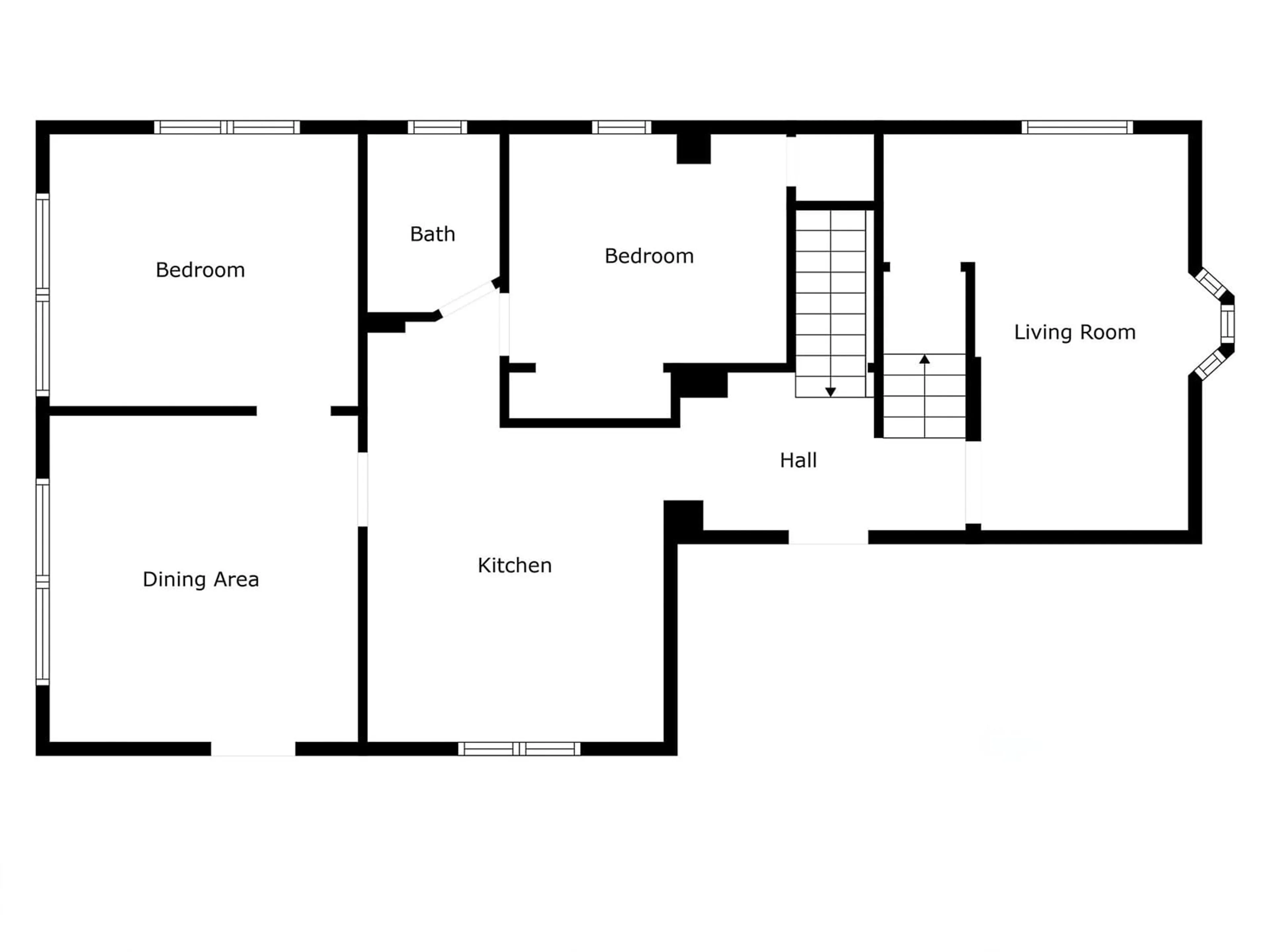 Floor plan for 10752 68 AV, Edmonton Alberta T6H2B5