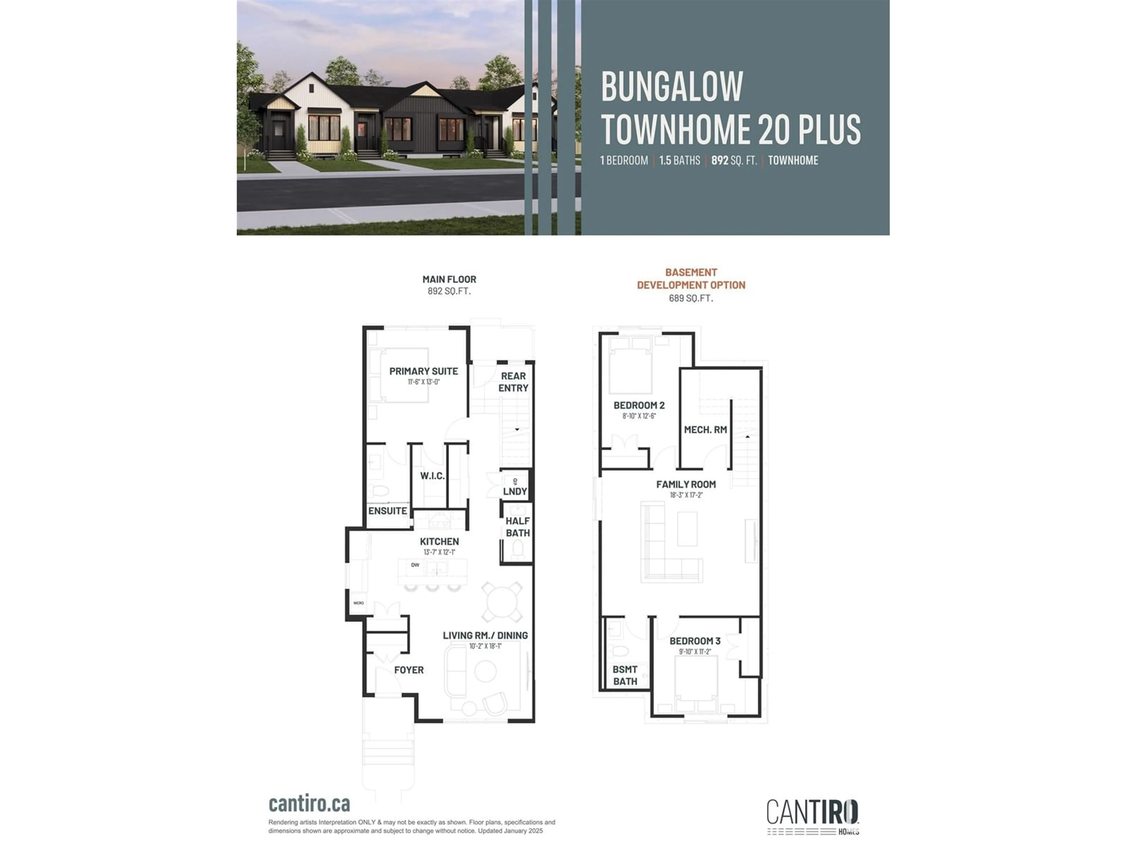 Floor plan for 311 RANKIN DR, St. Albert Alberta T8N7X3