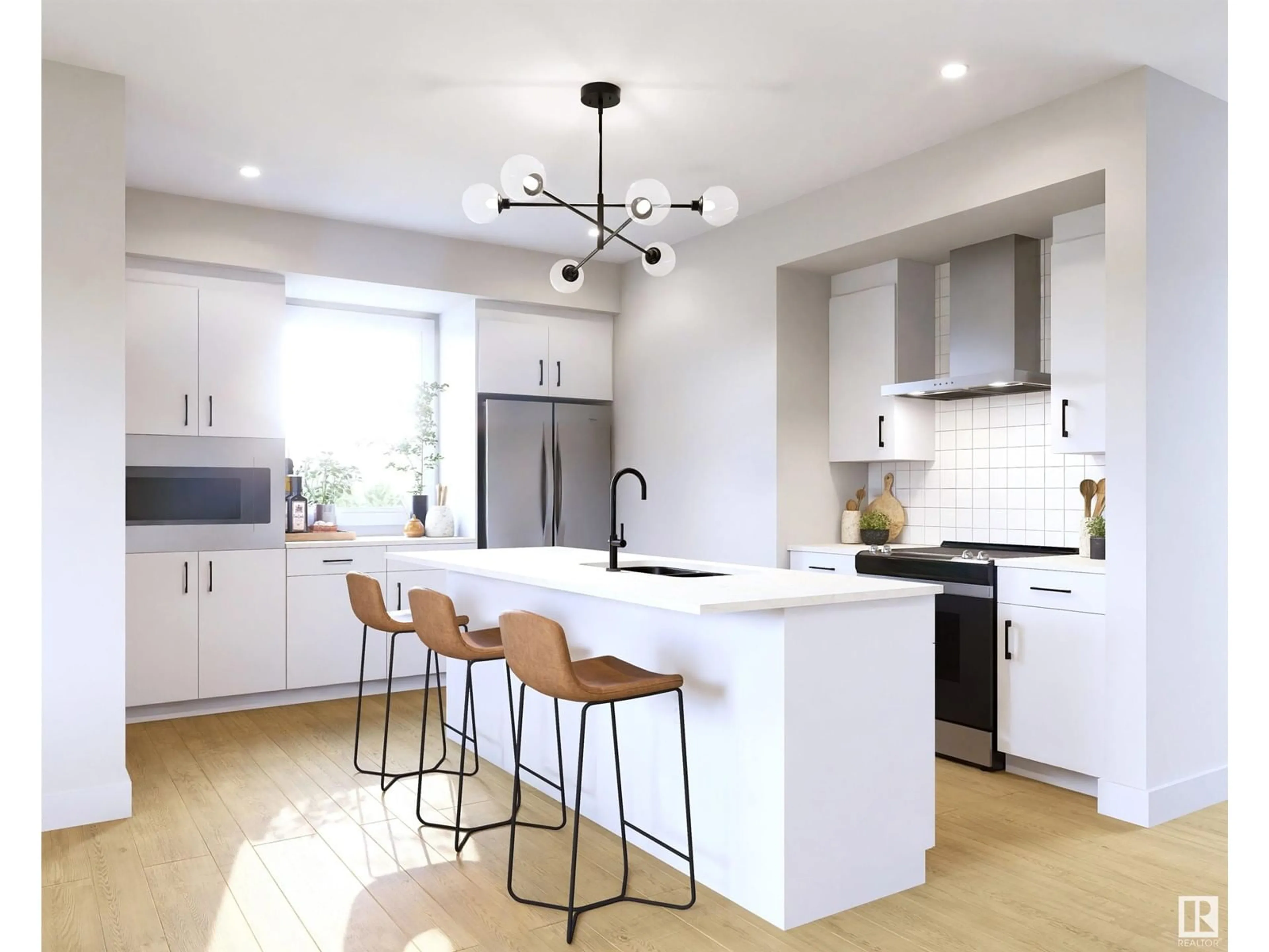 Open concept kitchen, unknown for 307 RANKIN DR, St. Albert Alberta T8N7X3