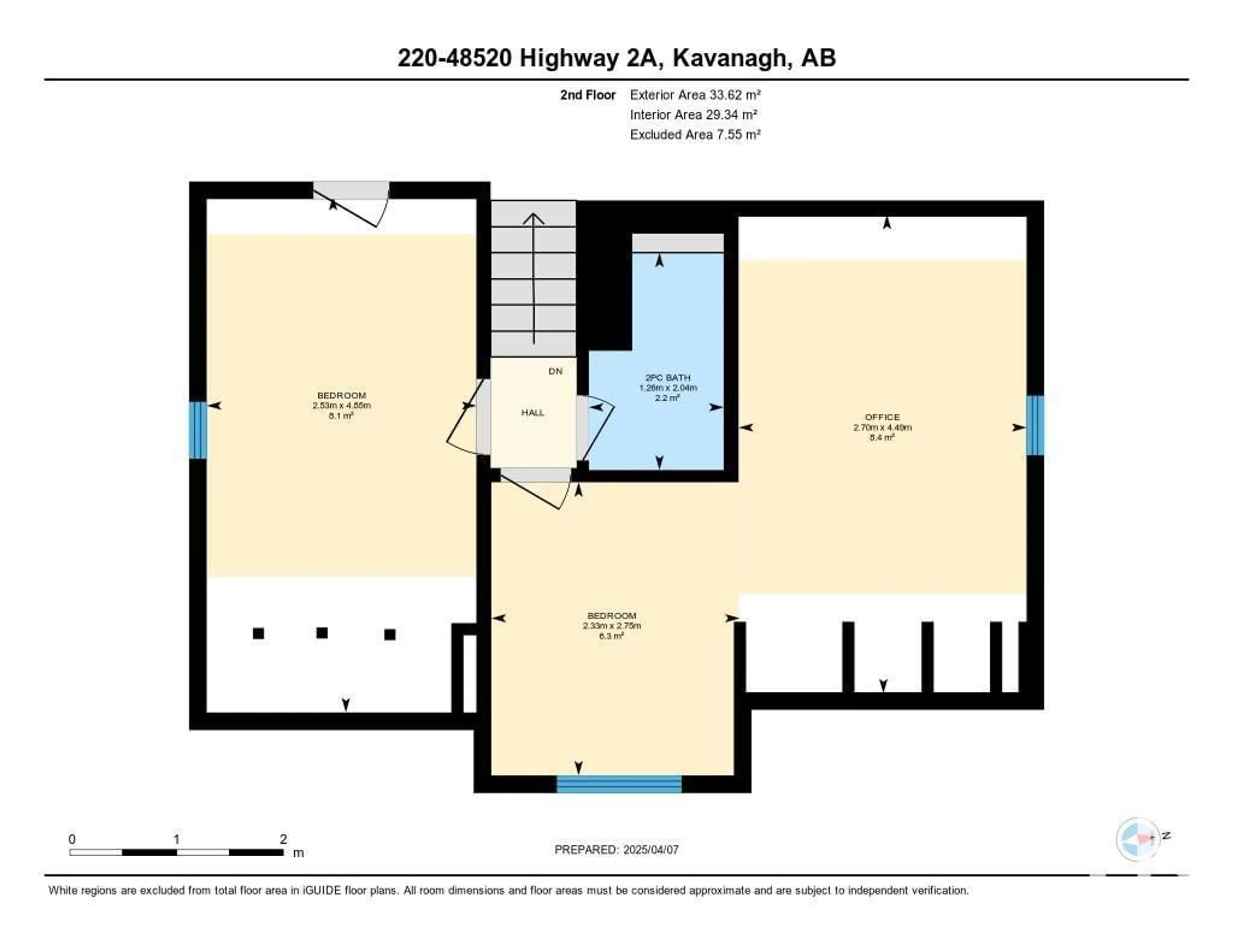 Floor plan for 48520 - 220 HWY 2 A, Kavanagh Alberta T4X2V4