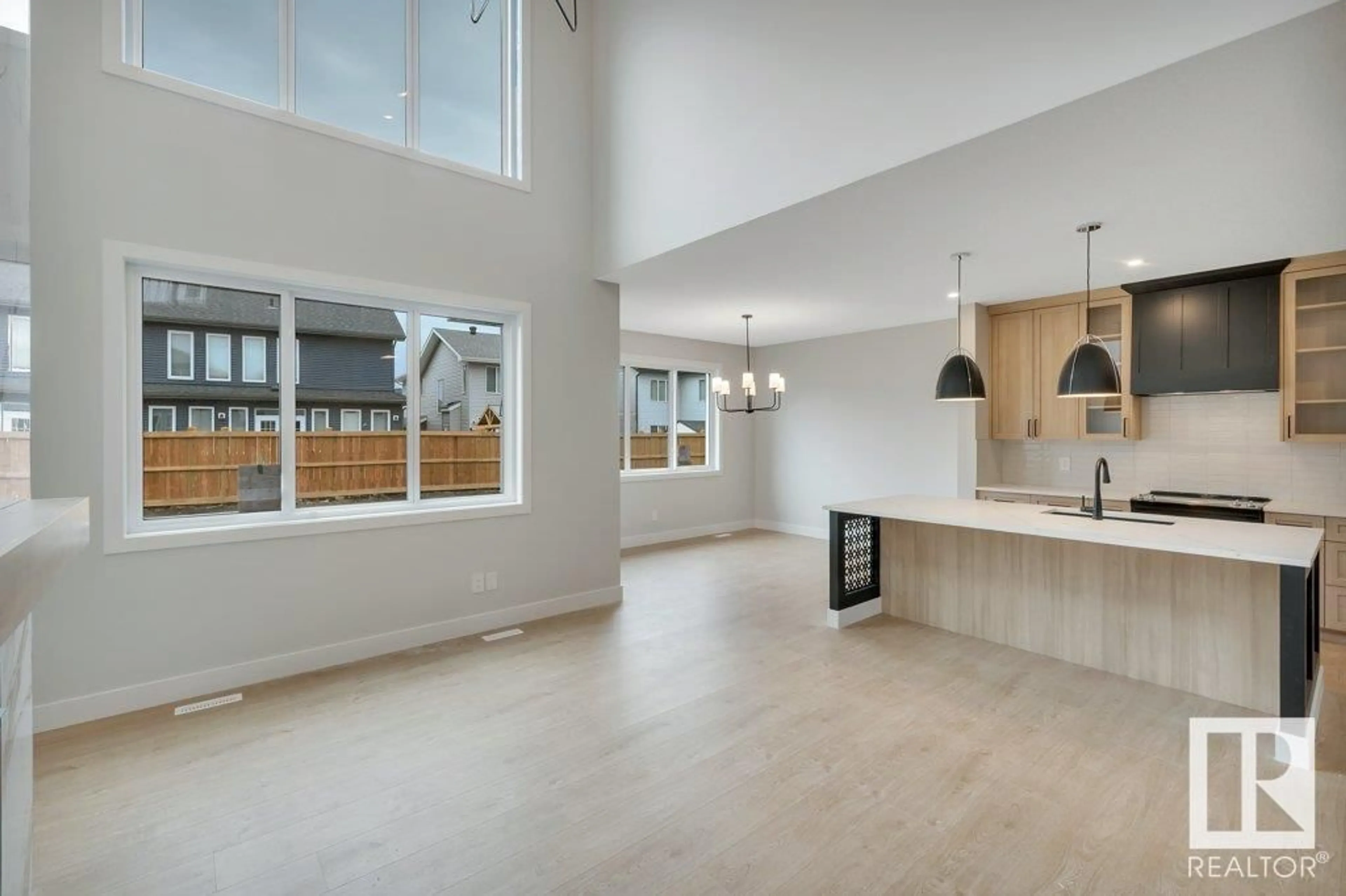 Open concept kitchen, unknown for SW - 1384 155 ST, Edmonton Alberta T6W5J5