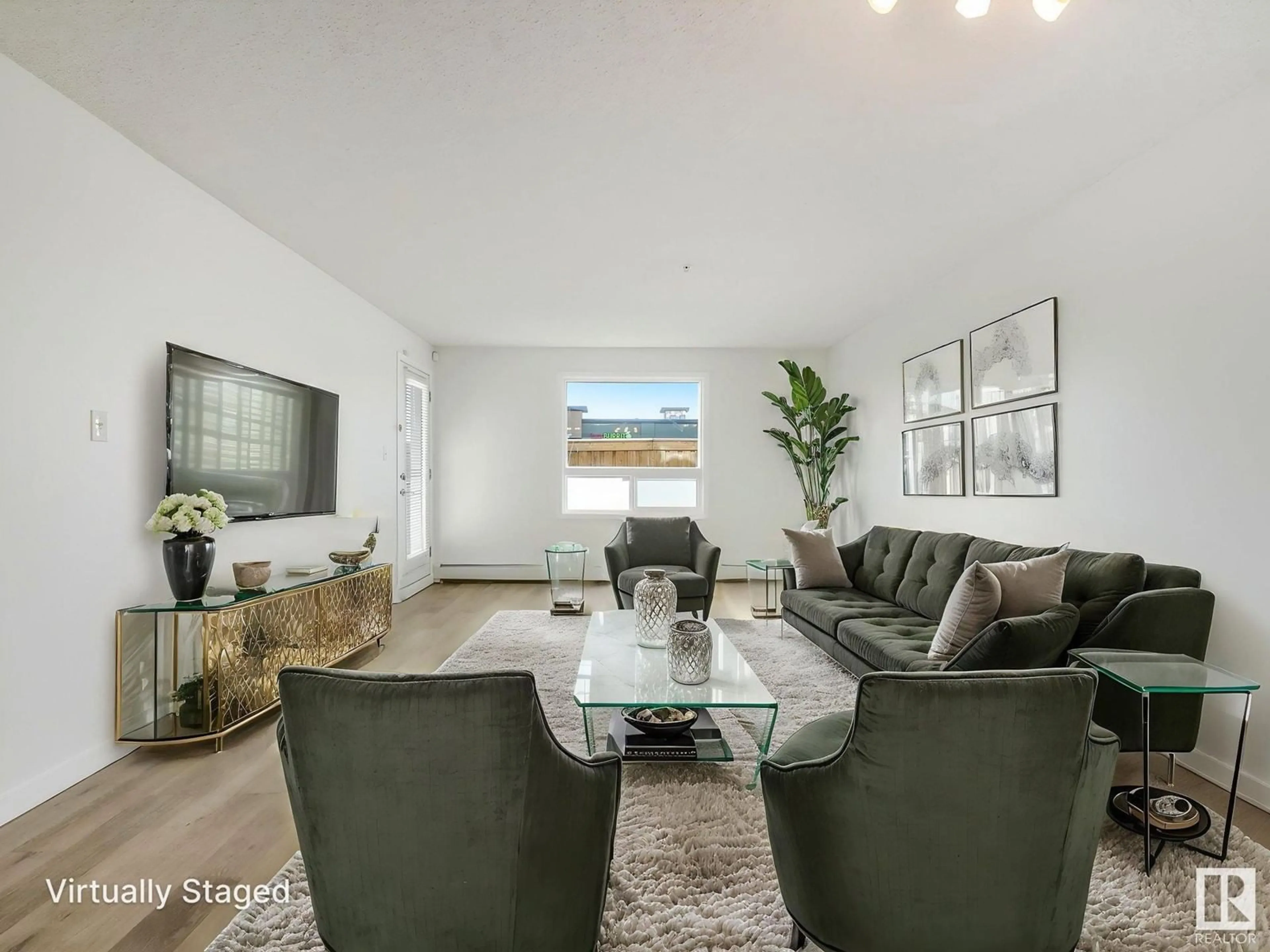 Living room with furniture, unknown for 2103 - 7343 SOUTH TERWILLEGAR DR, Edmonton Alberta T6R0M2
