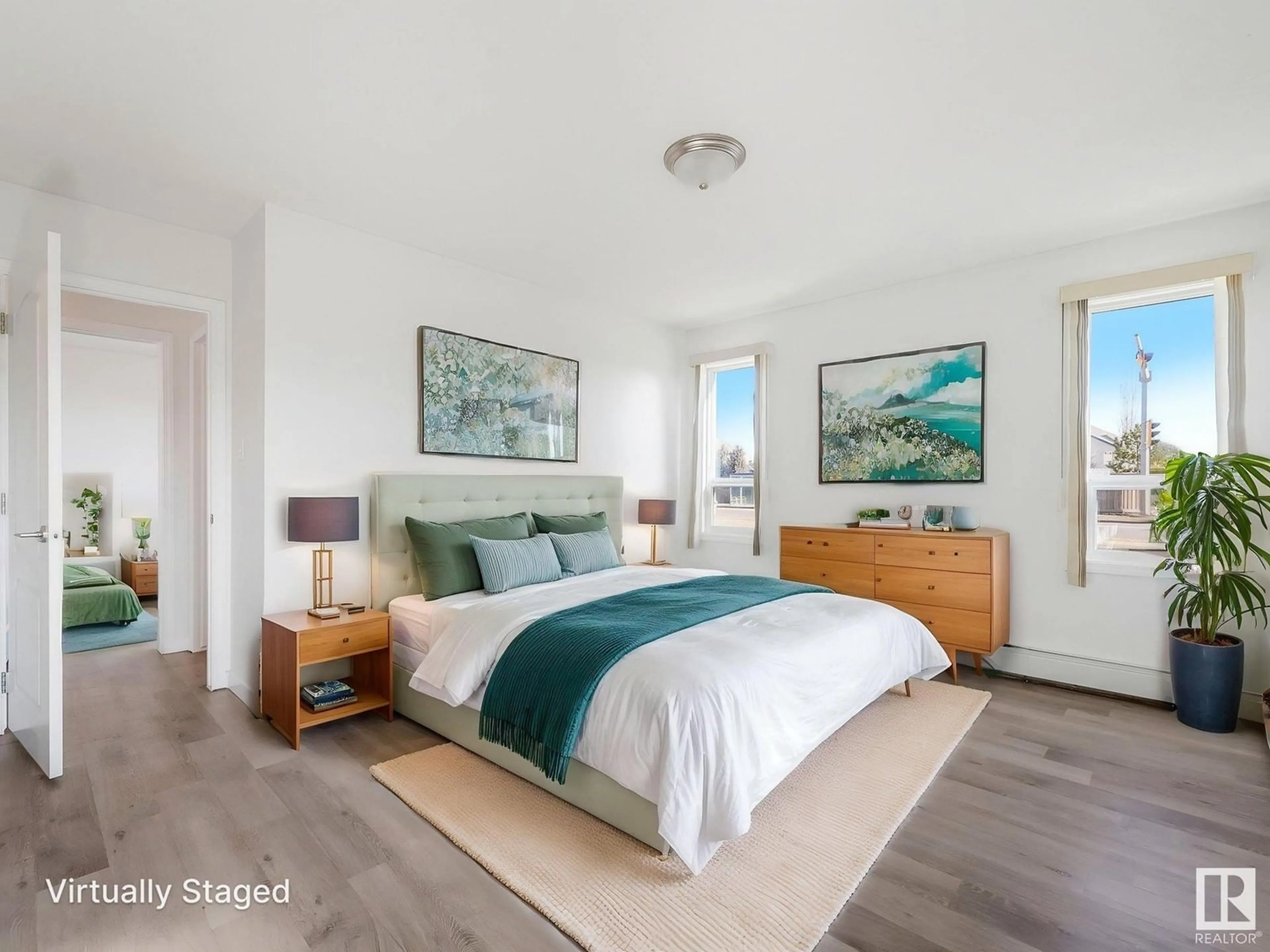 Bedroom with bed, unknown for 2103 - 7343 SOUTH TERWILLEGAR DR, Edmonton Alberta T6R0M2