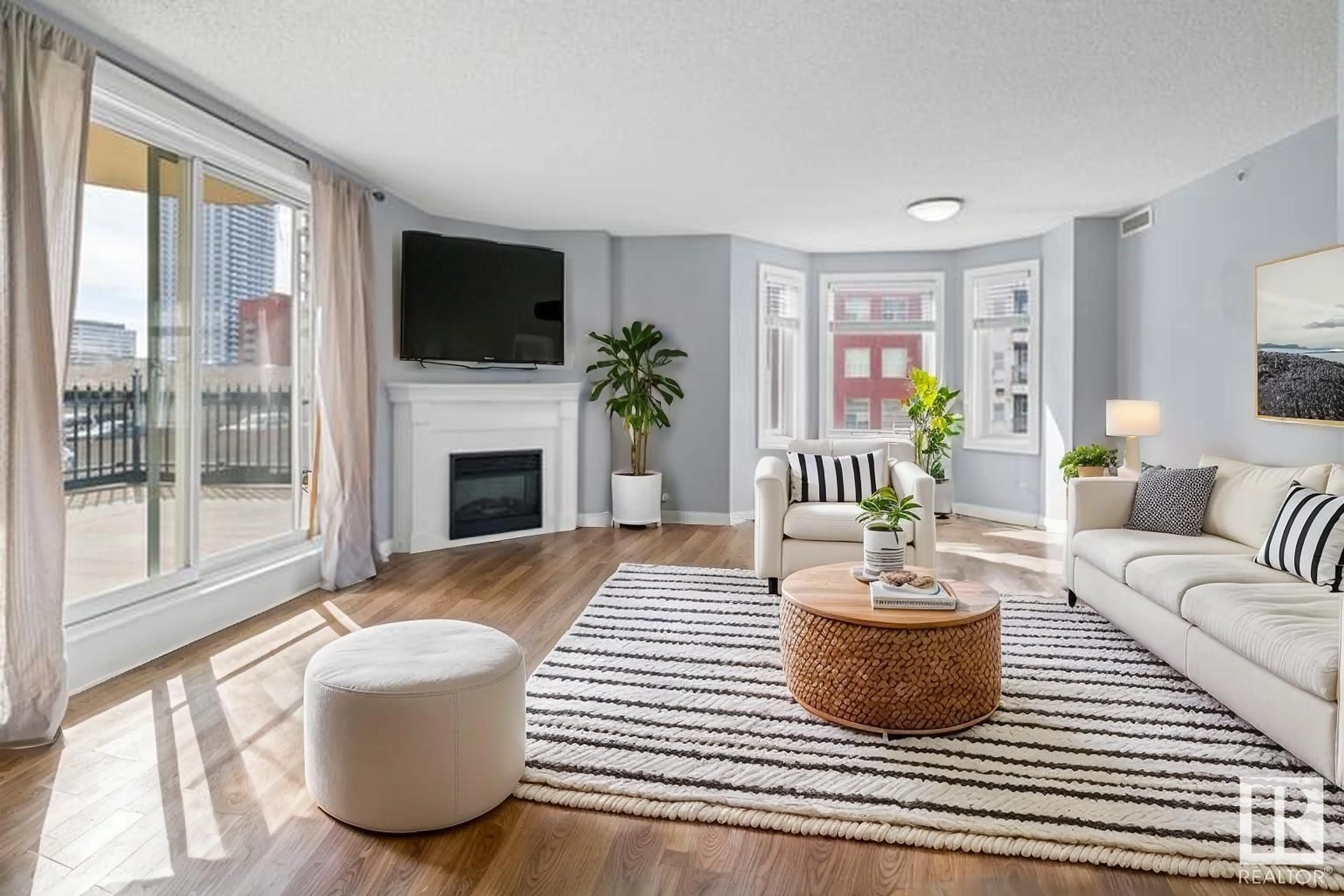 Living room with furniture, unknown for #204 - 10909 103 AV, Edmonton Alberta T5K2W7