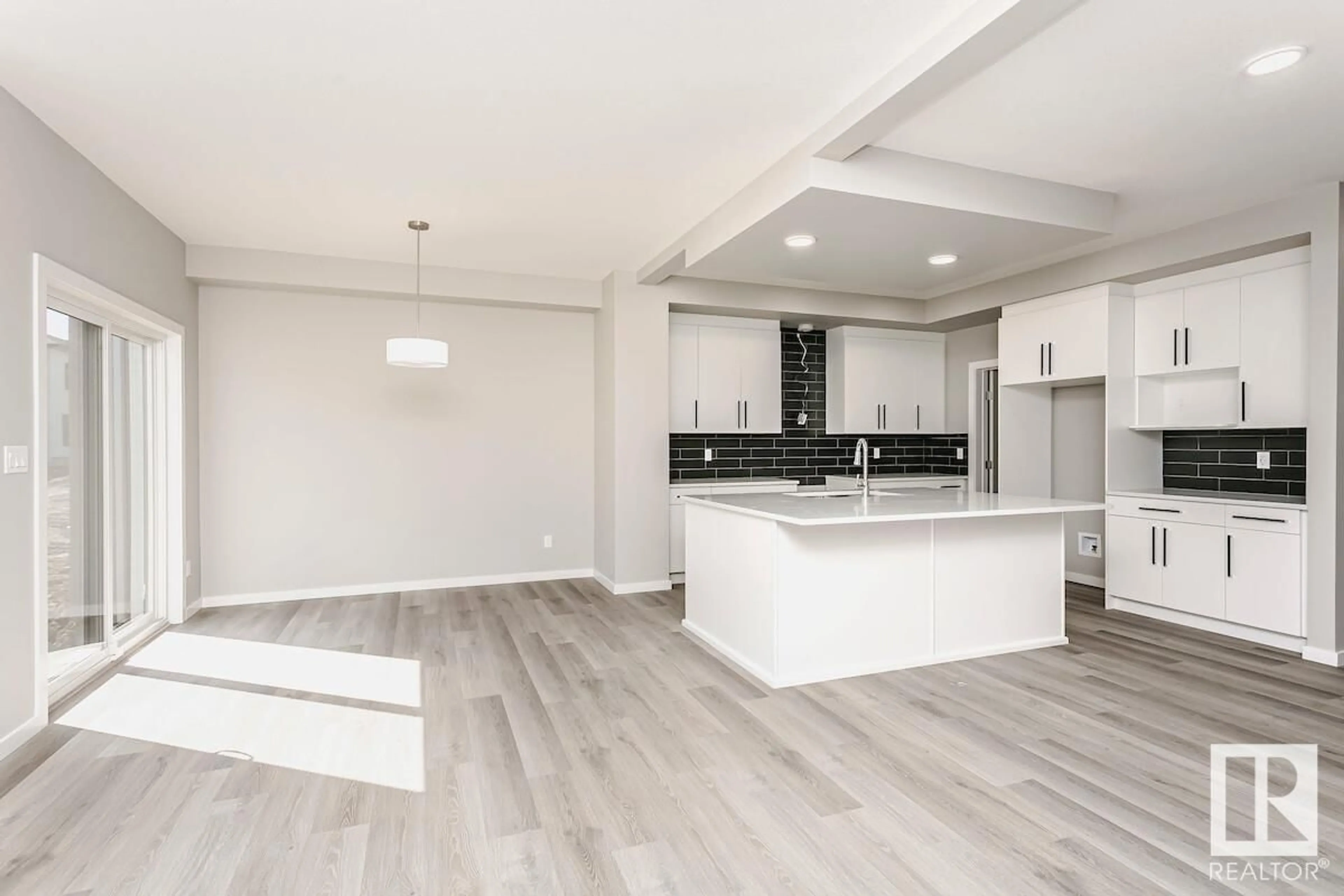 Open concept kitchen, unknown for 40 GAMBEL LO, Spruce Grove Alberta T7X0C9