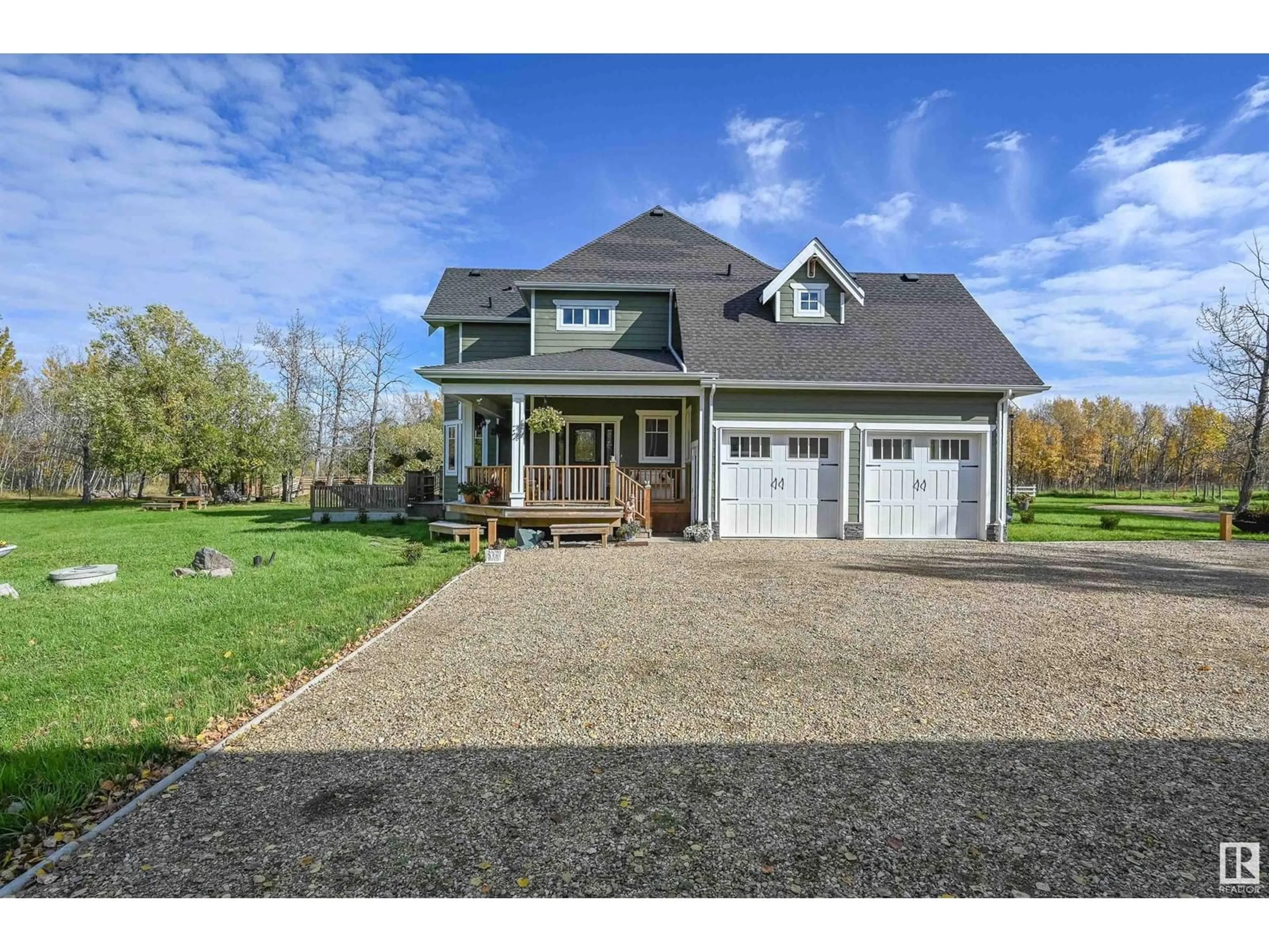 Home with vinyl exterior material, street for #37 - 51218 RGE RD 214, Rural Strathcona County Alberta T8E1G9