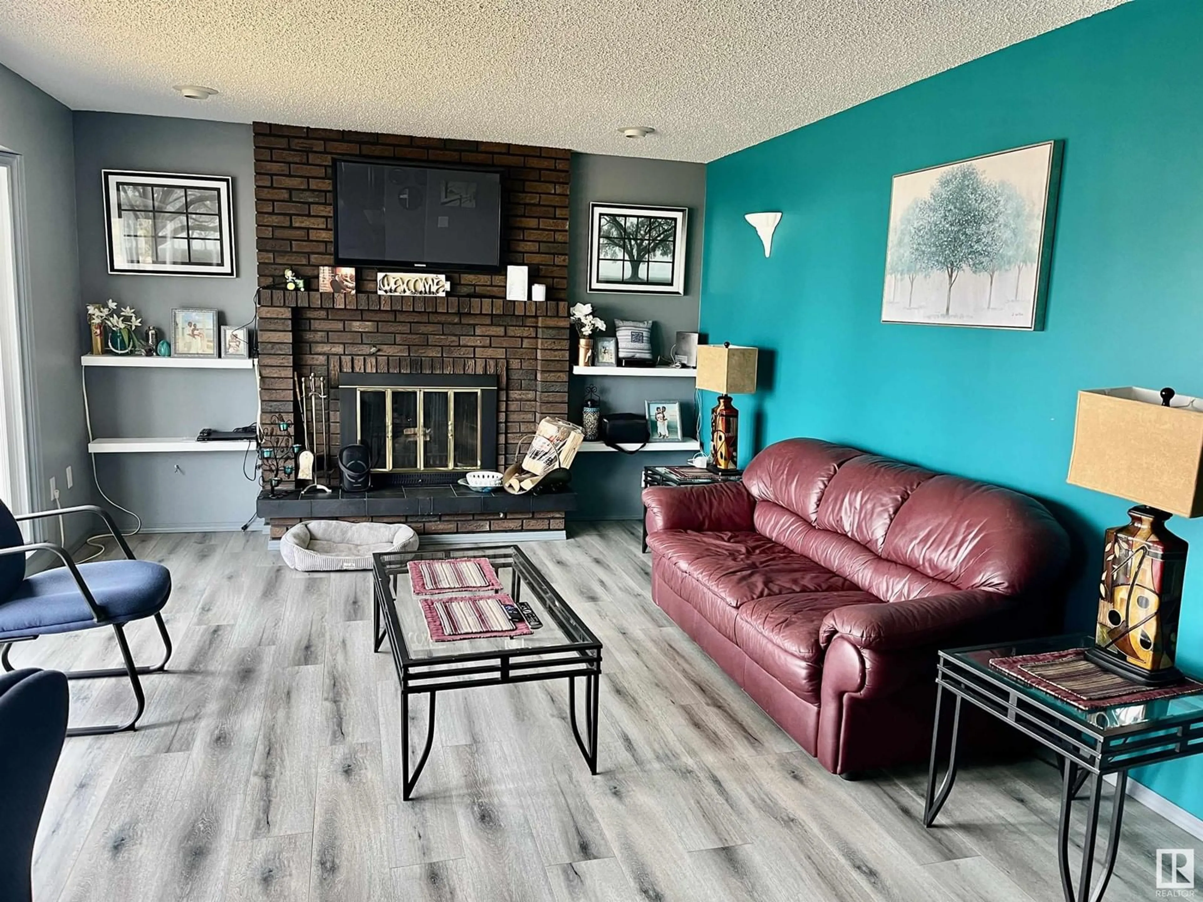 Living room with furniture, unknown for 4505 55 AV, Smoky Lake Town Alberta T0Z3C0